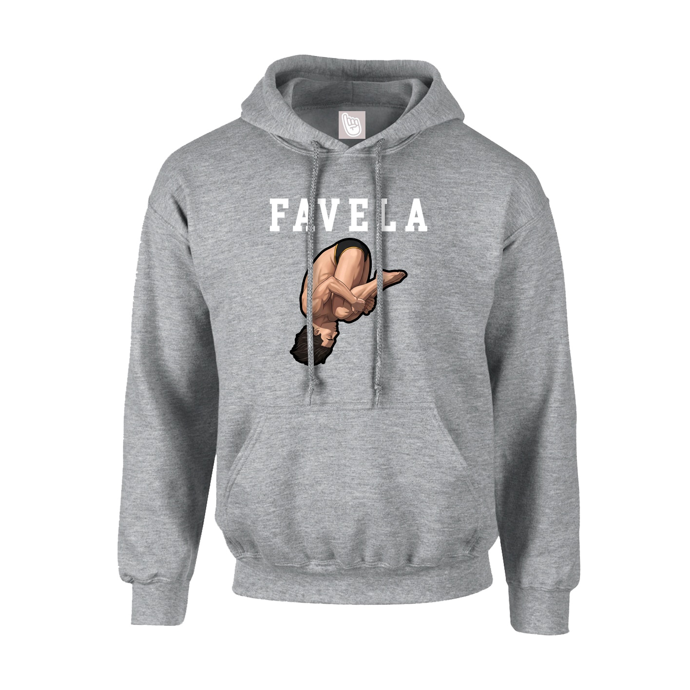 Hoodie — Shirsey in Grey