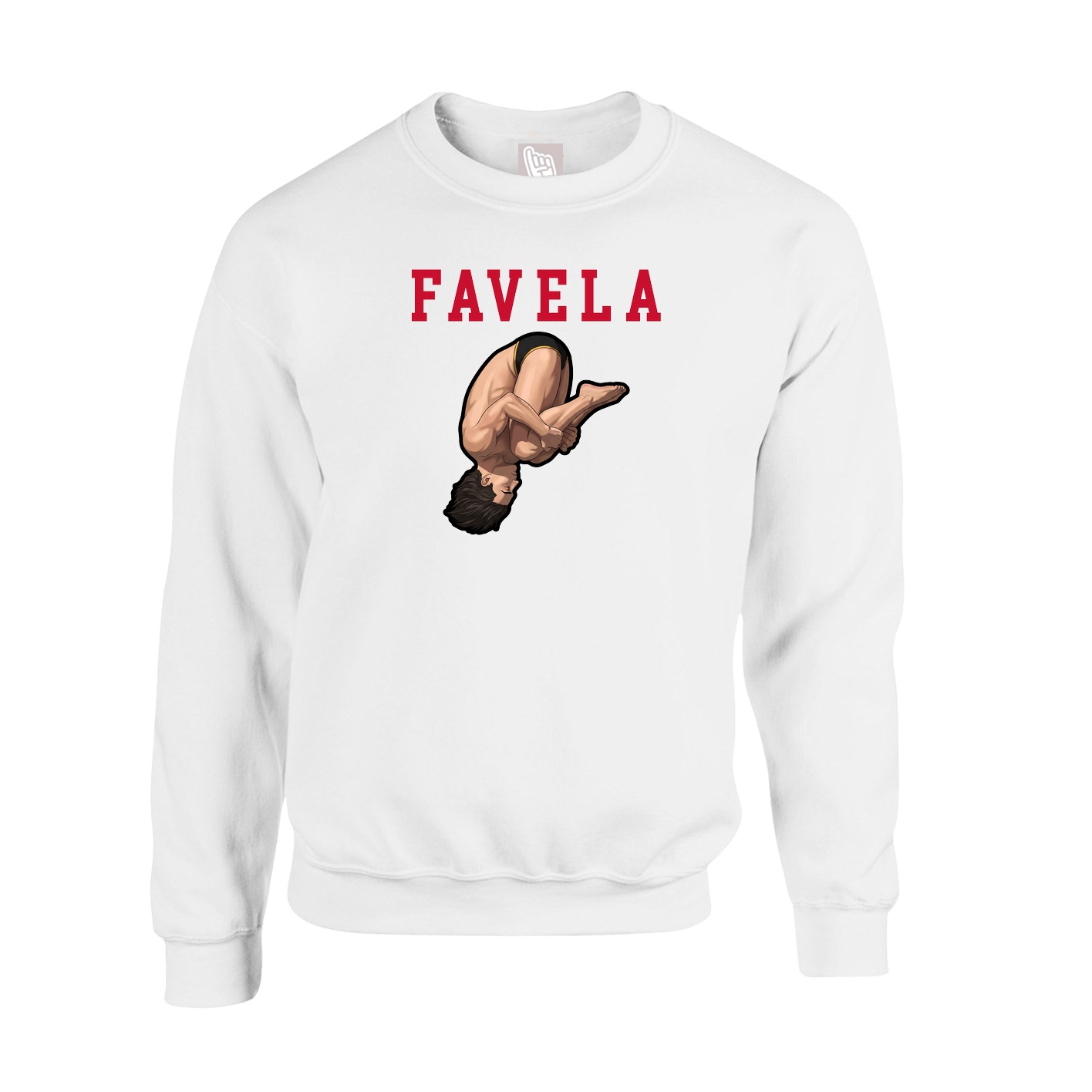 Fleece Crew — Shirsey in White