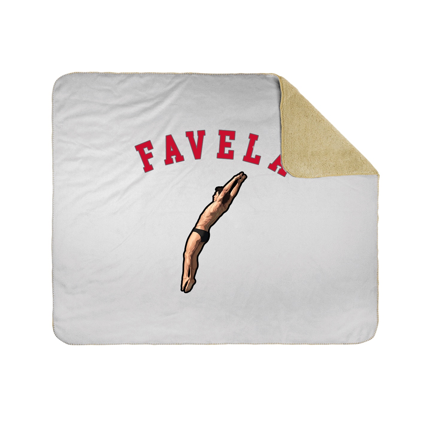 Throw Blanket — Shirsey Arch in White