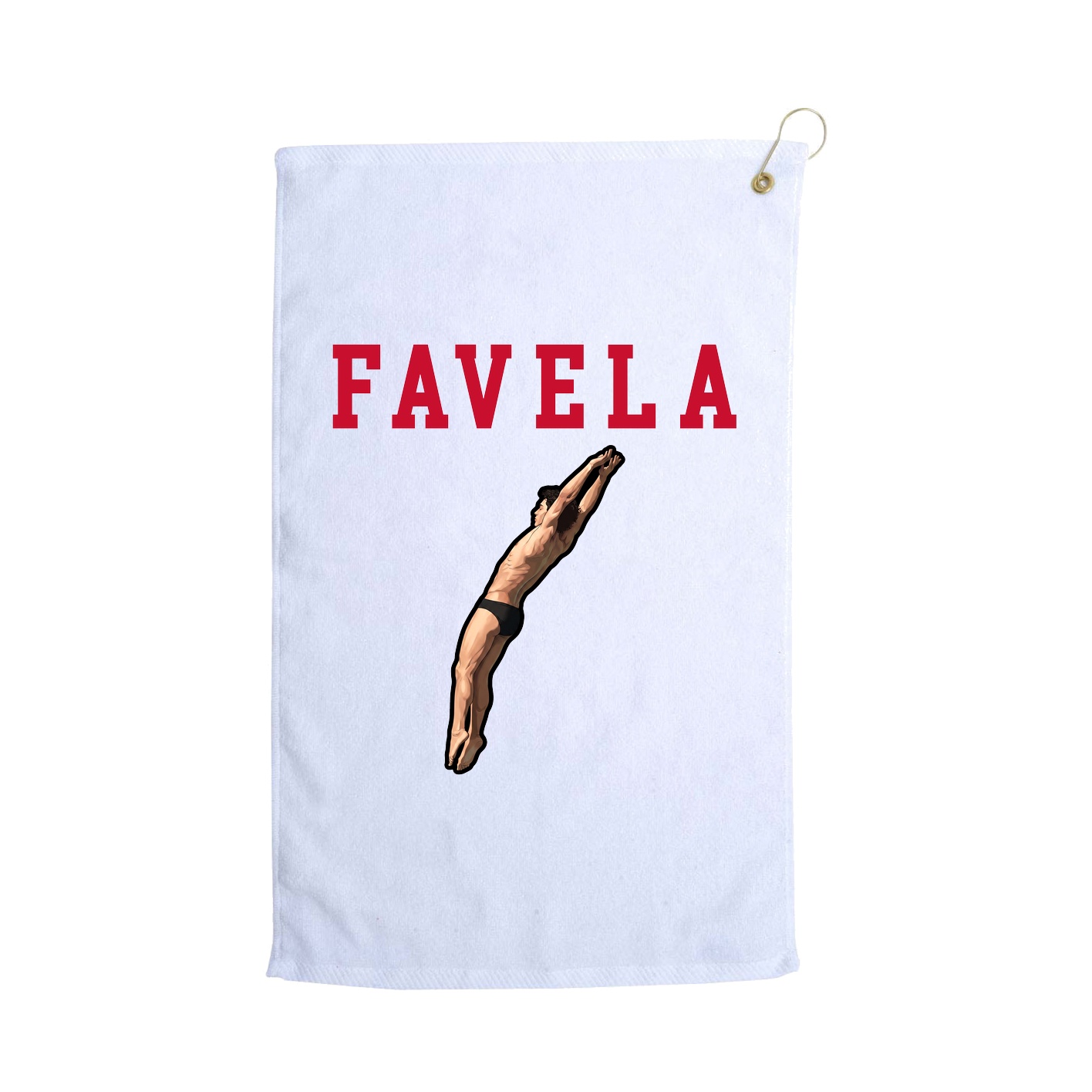 Golf Towel — Shirsey in White