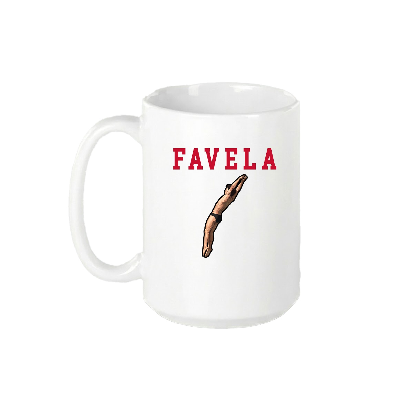 15oz Coffee Mug — Shirsey in White