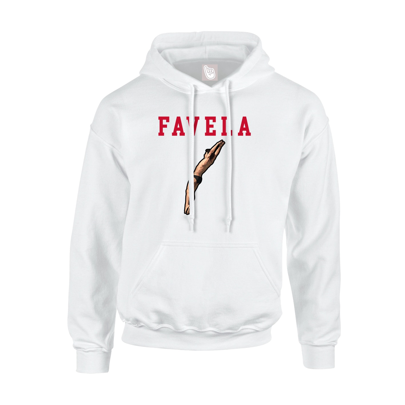 Hoodie — Shirsey in White
