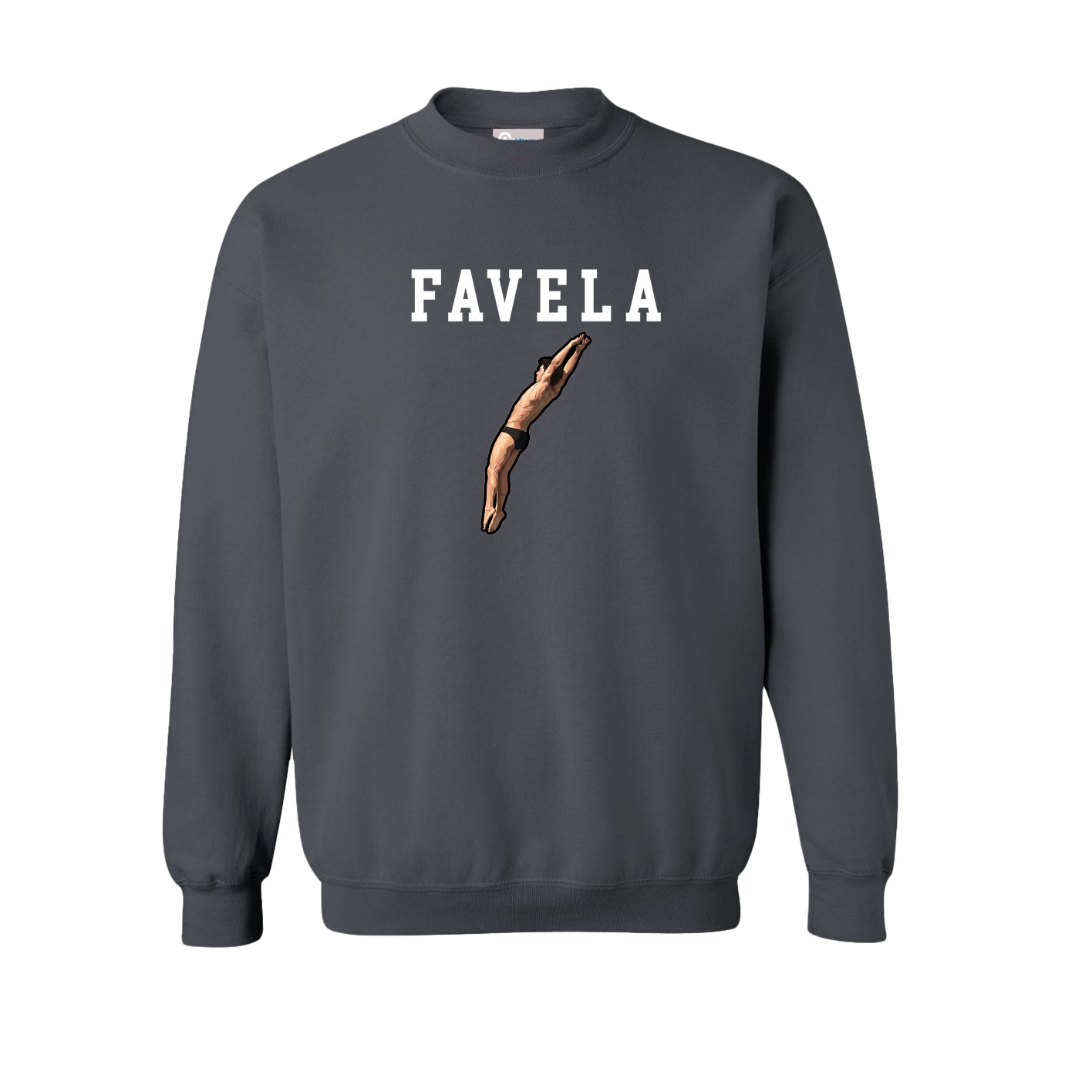 Fleece Crew — Shirsey in Grey