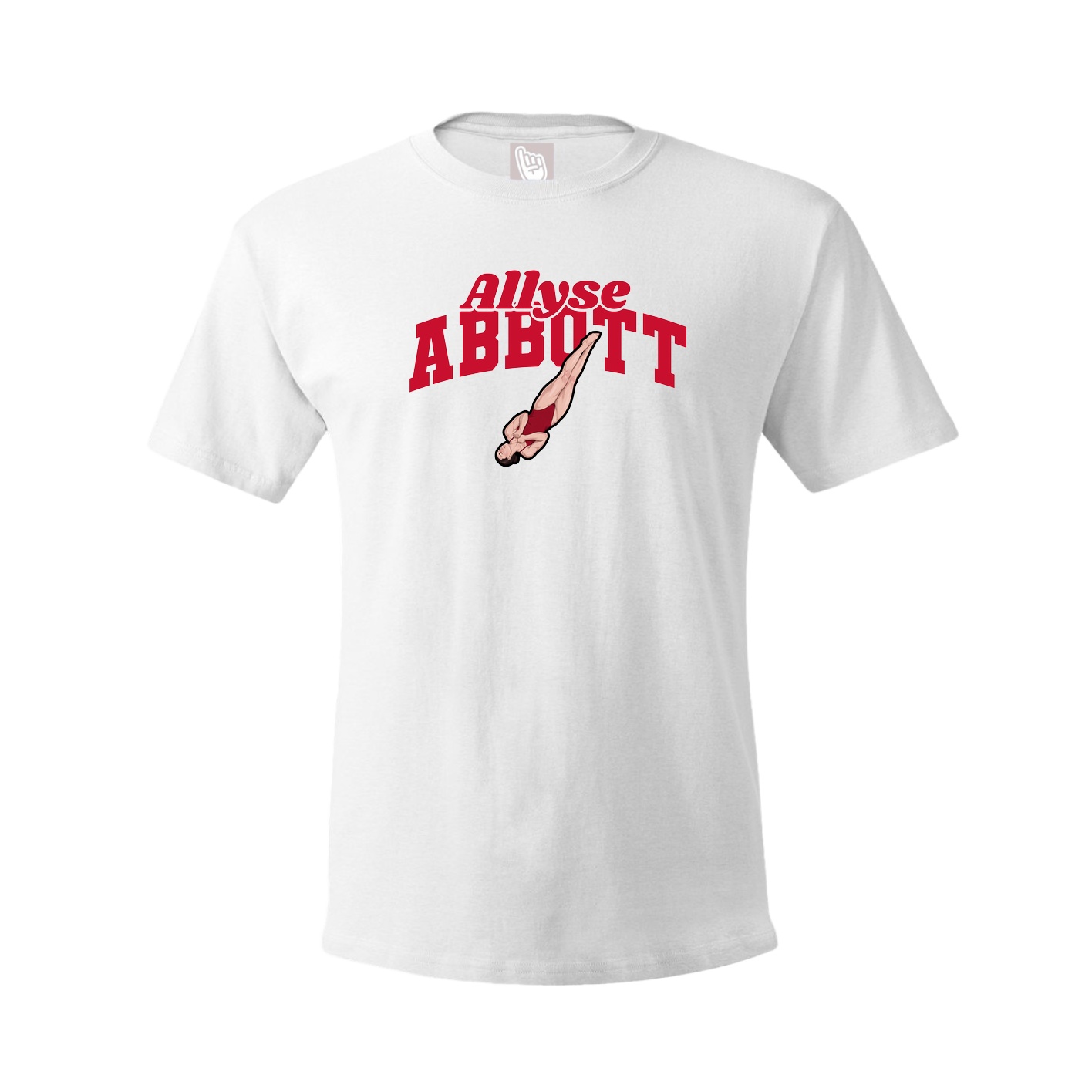 Tee — Signature Arch in White