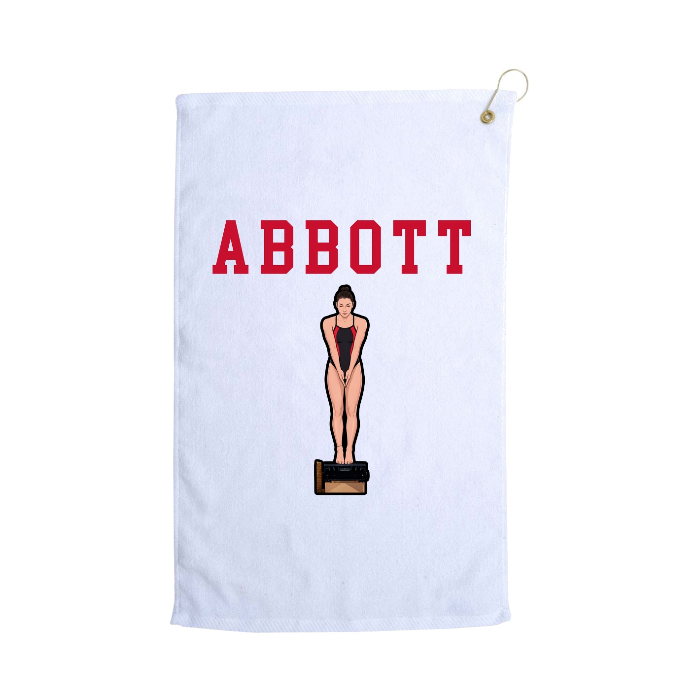 Golf Towel — Shirsey in White