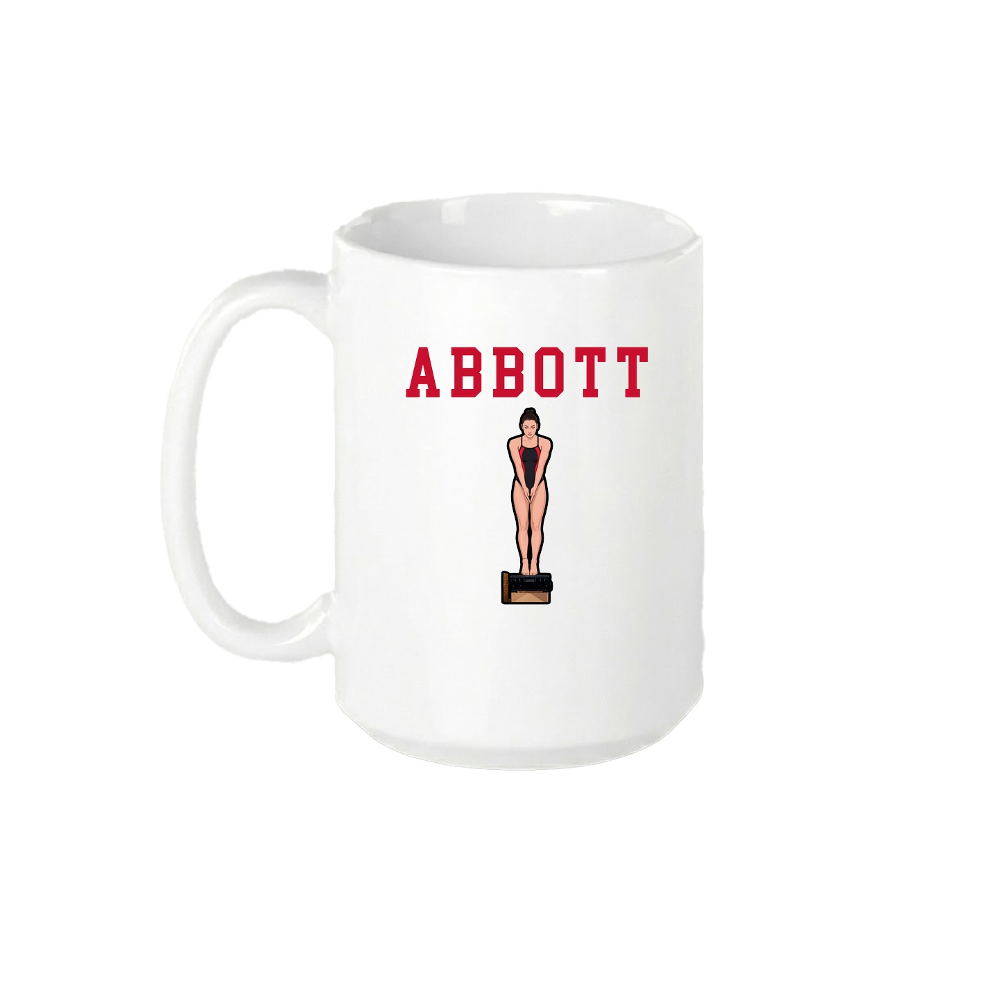 15oz Coffee Mug — Shirsey in White