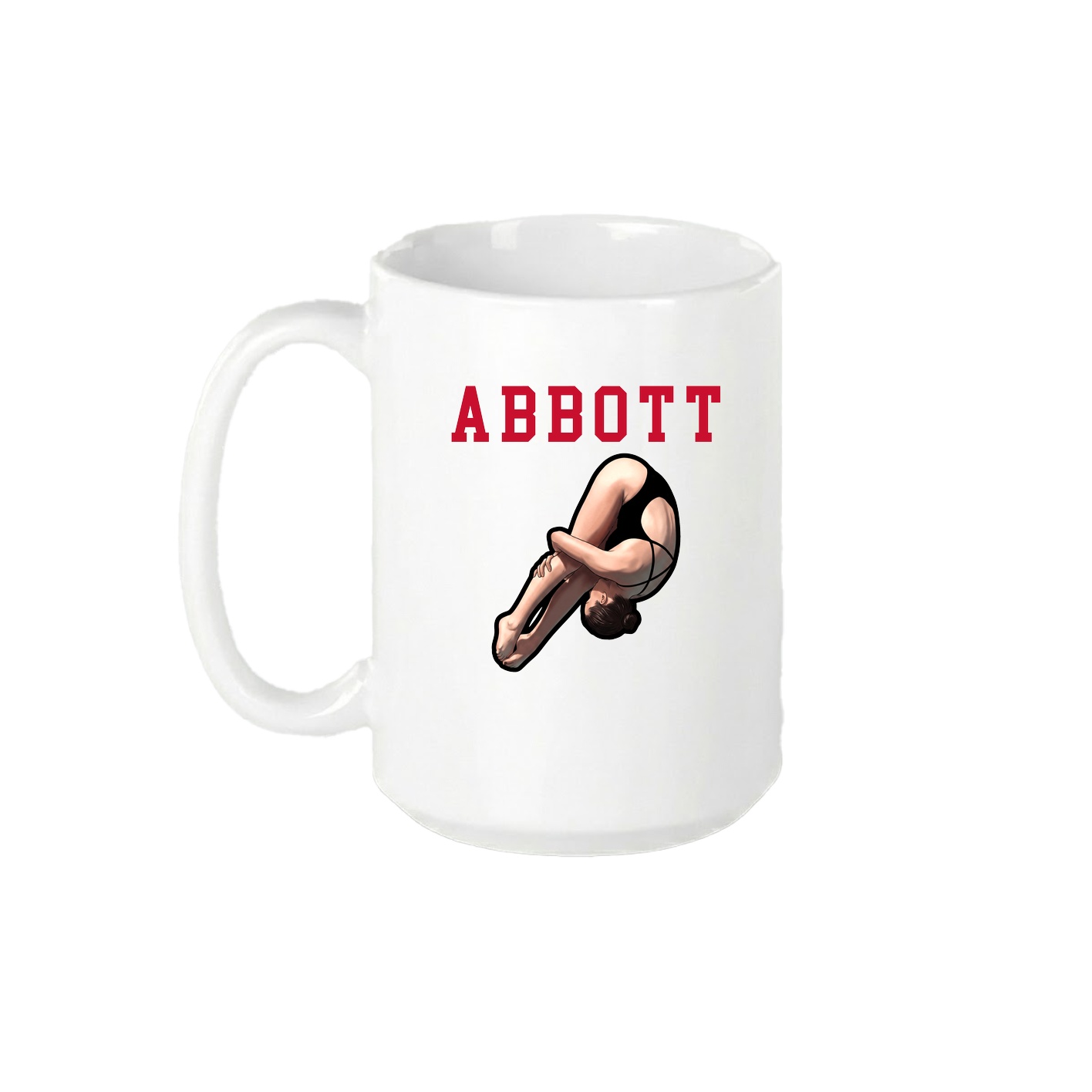 15oz Coffee Mug — Shirsey in White