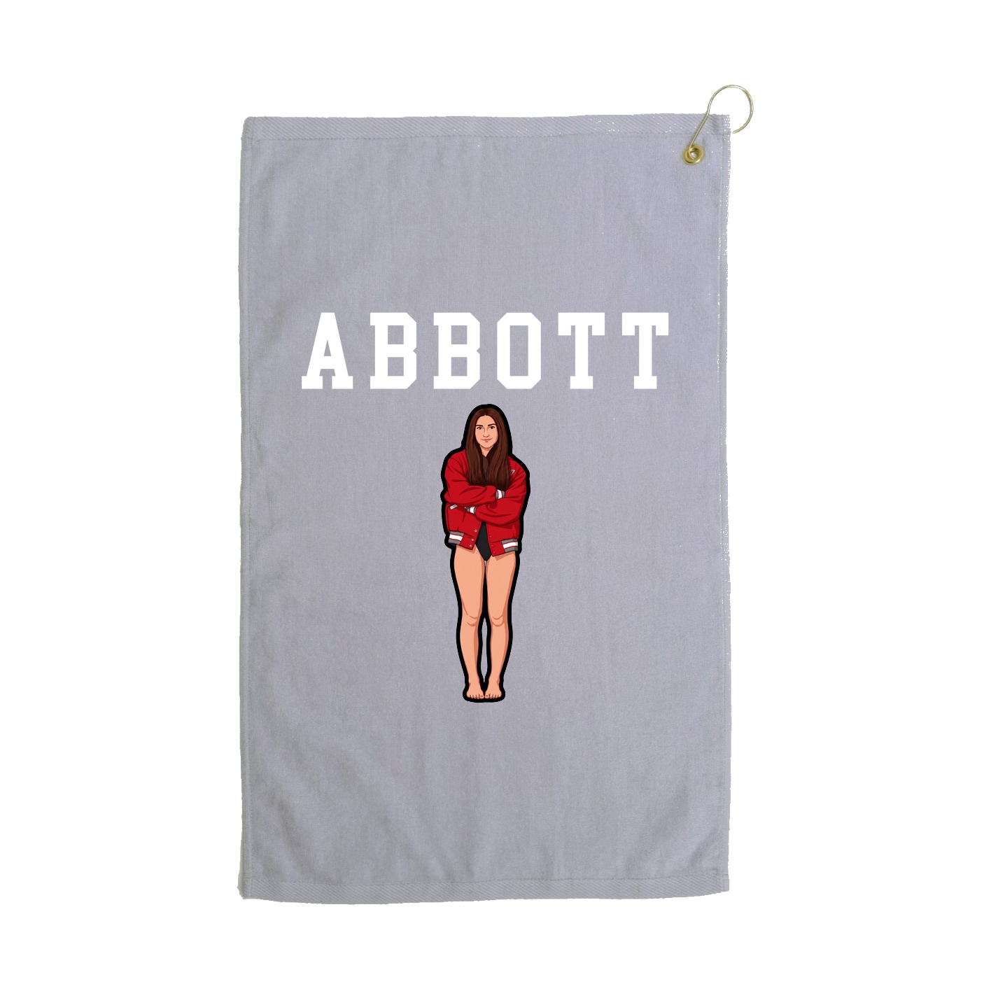 Golf Towel — Shirsey in Grey