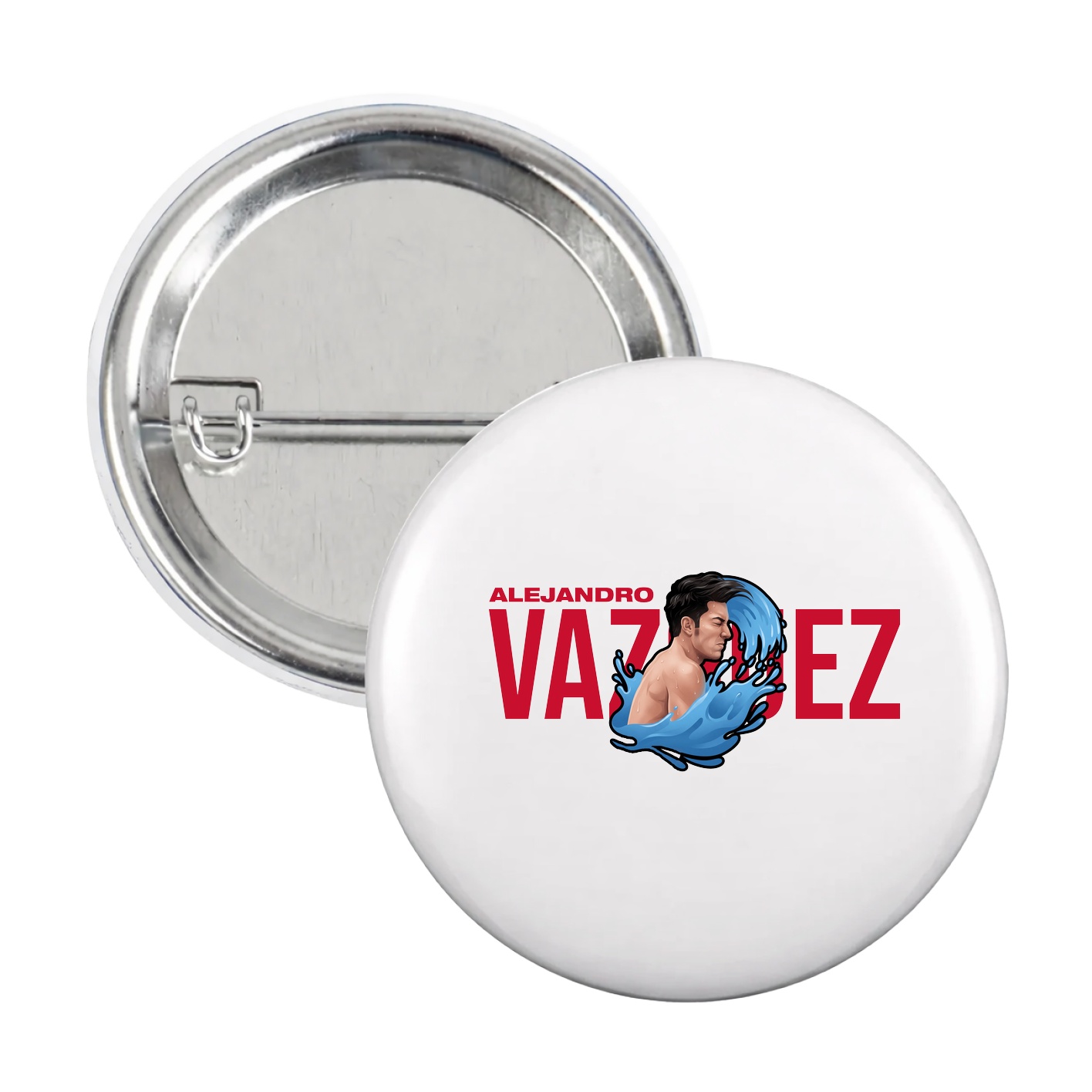 Game Day Button — Player Name in White
