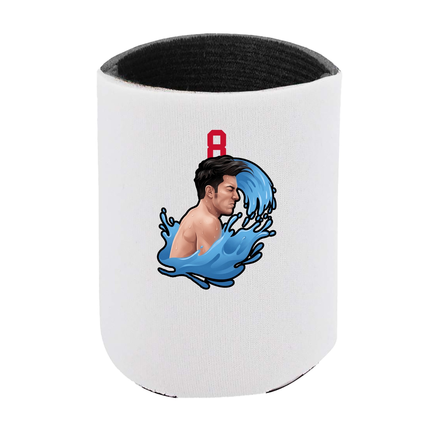 Can Holder — Number Top in White