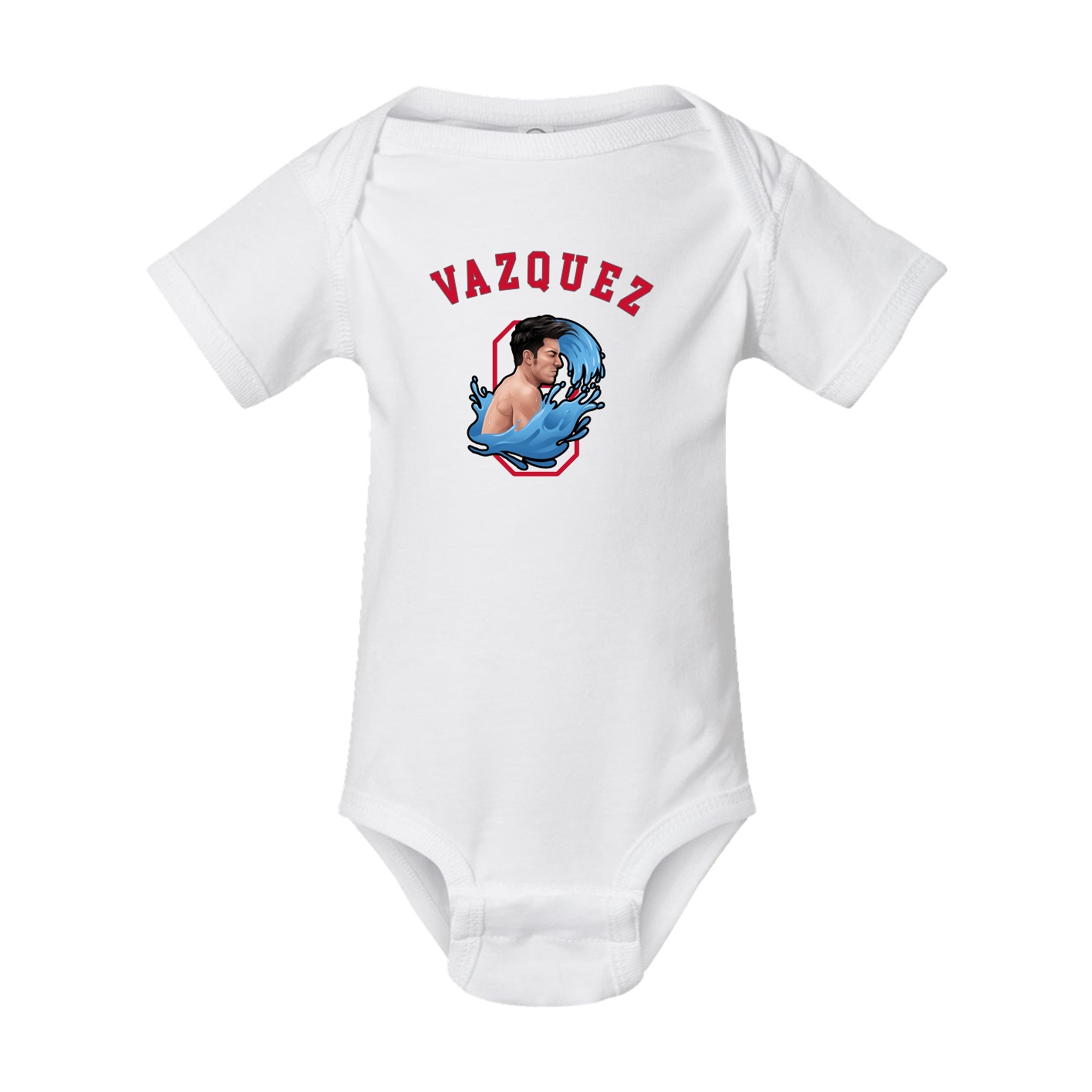 Baby Onesie — Shirsey Arch in White