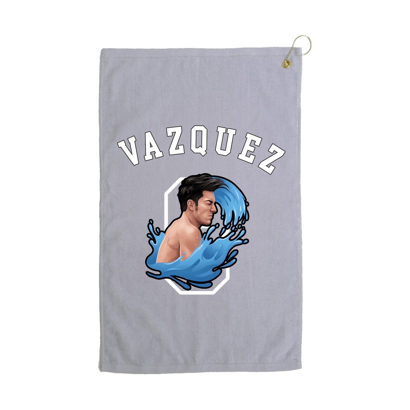 Golf Towel — Shirsey Arch in Grey