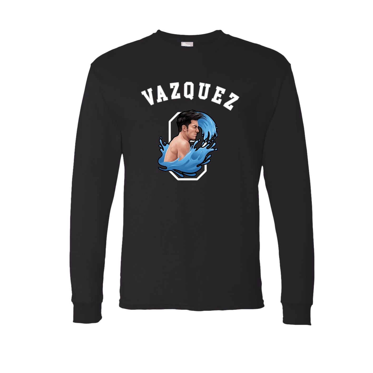 Long Sleeve Tee — Shirsey Arch in Black