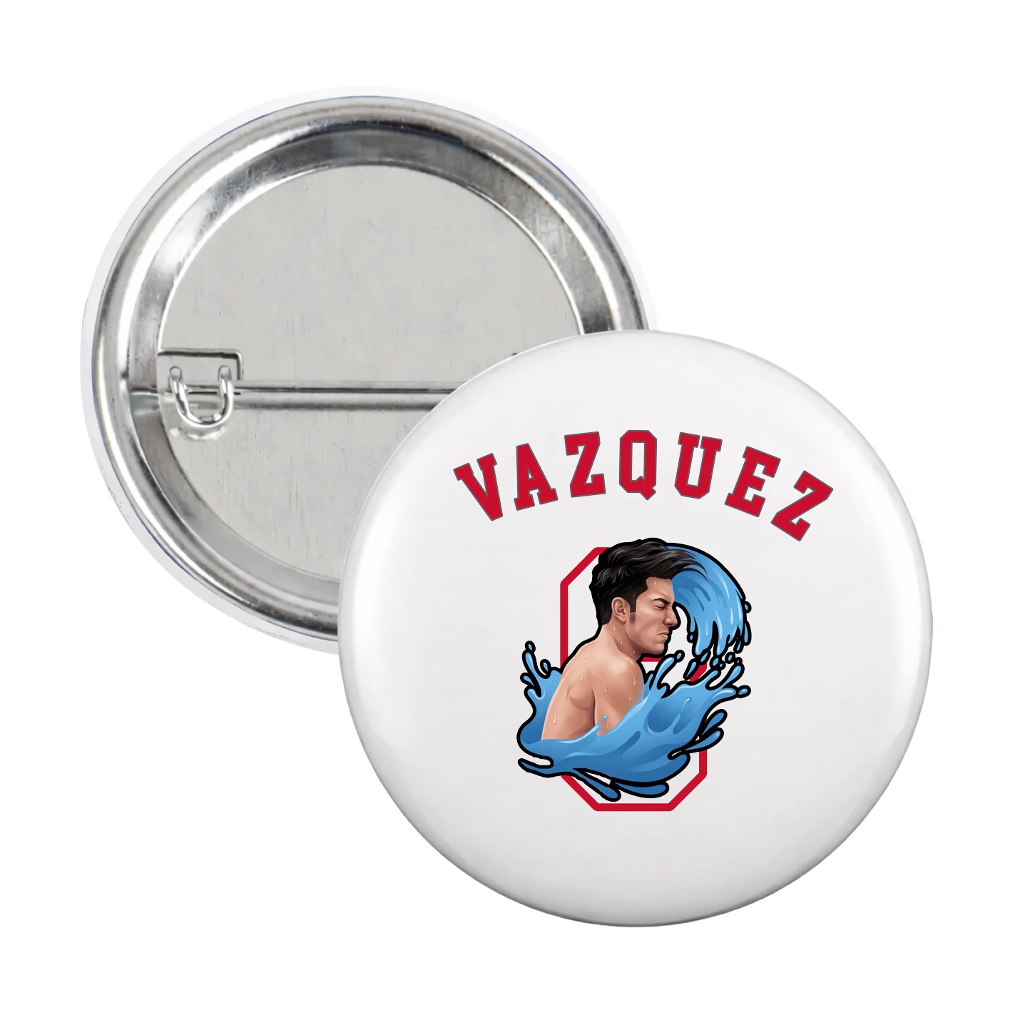 Game Day Button — Shirsey Arch in White