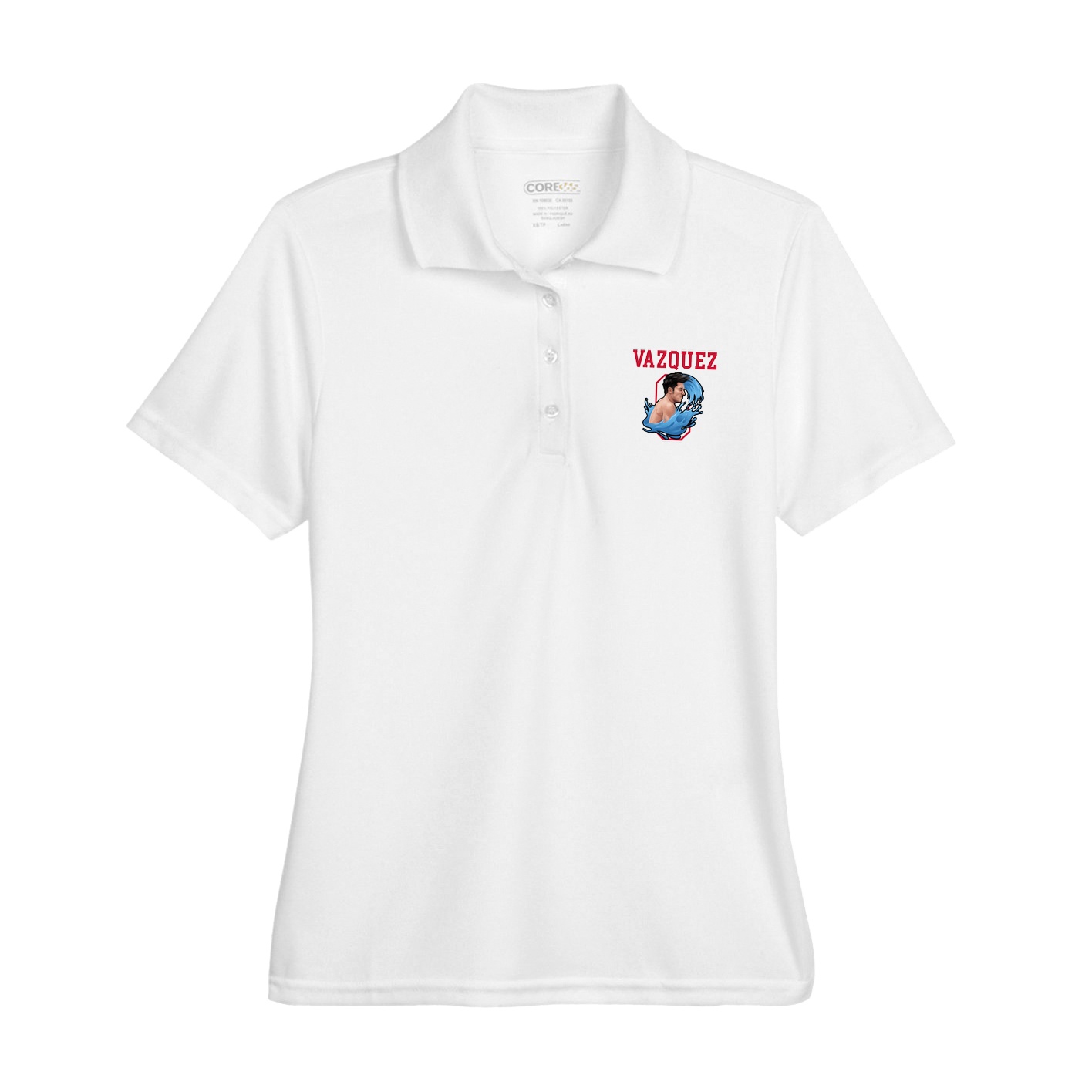 Womens Performance Polo — Shirsey in White