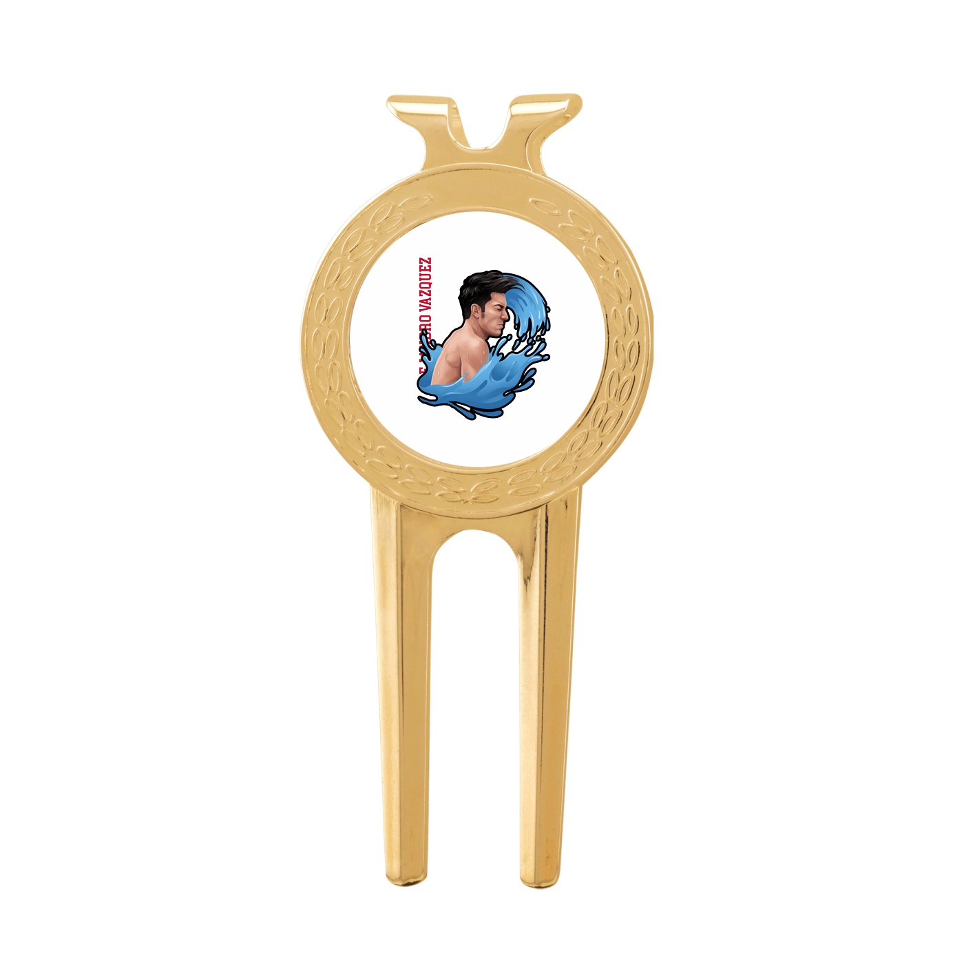 Divot Tool with Ball Marker — Name Vertical in Classic