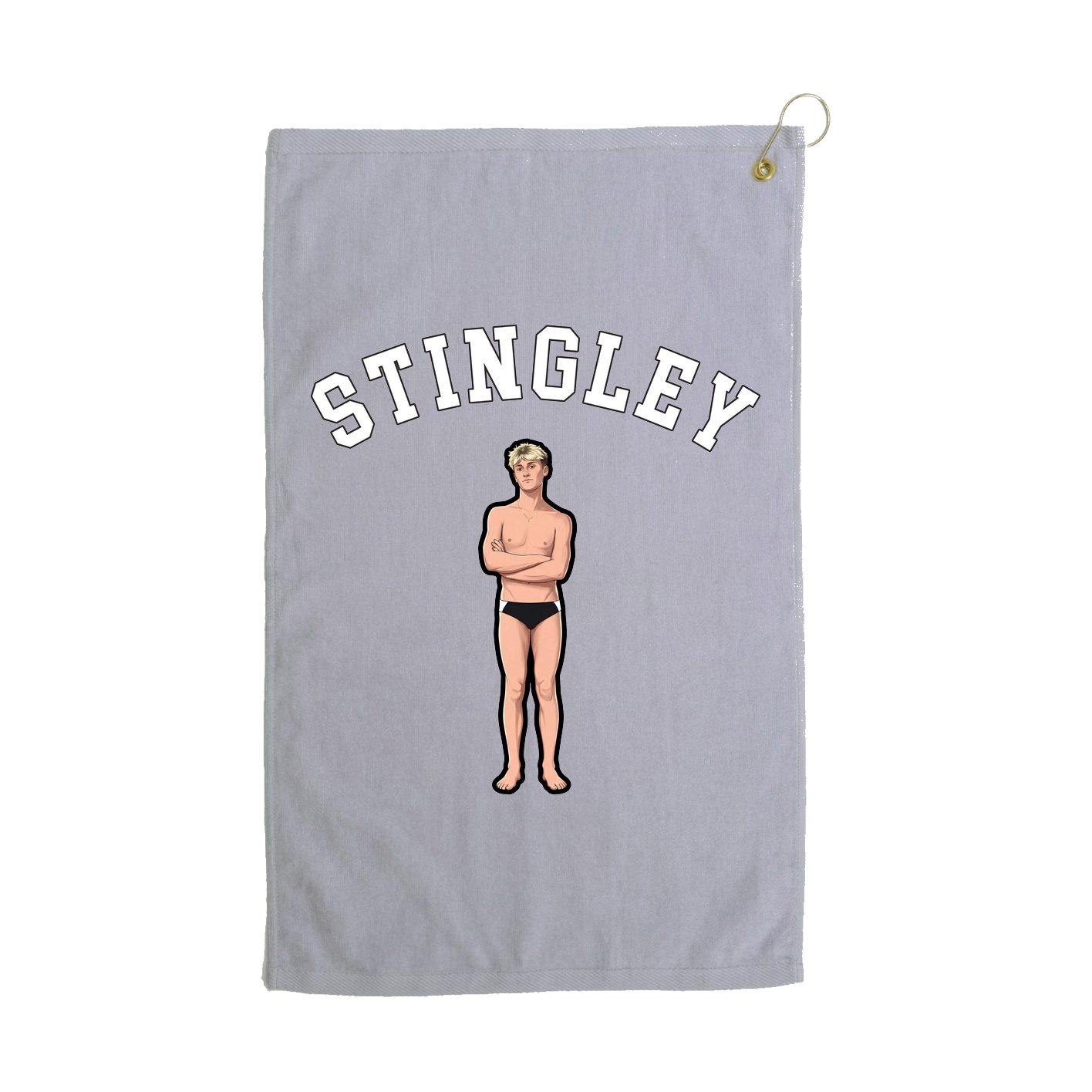 Golf Towel — Shirsey Arch in Grey