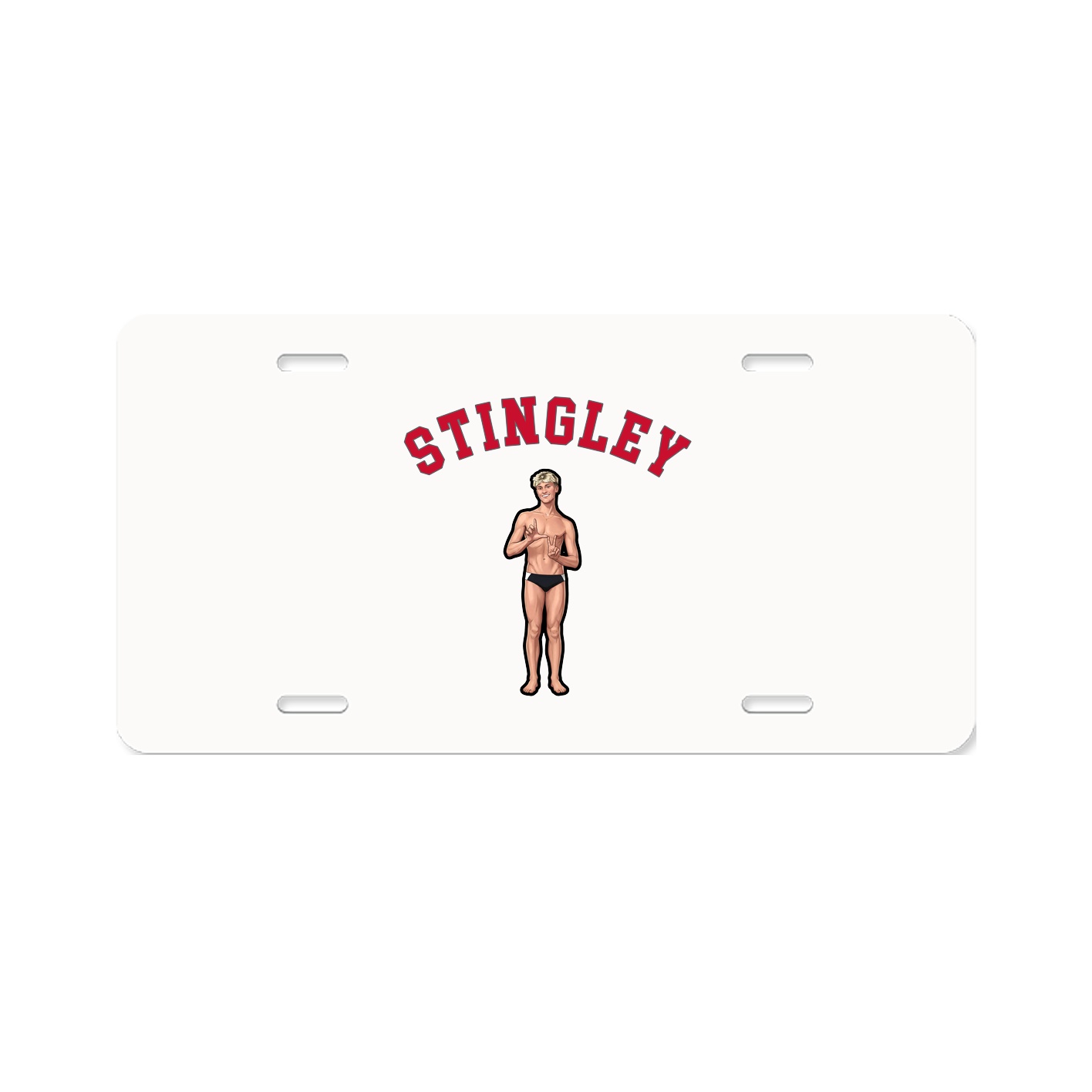 License Plate — Shirsey Arch in Classic