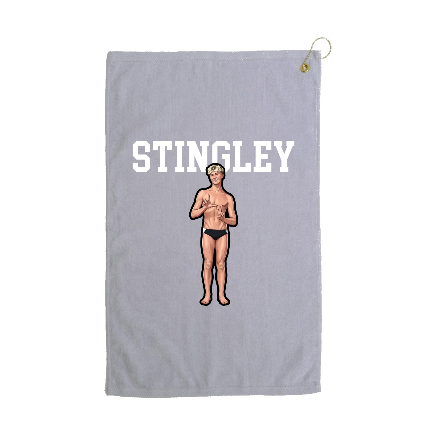 Golf Towel — Shirsey in Grey