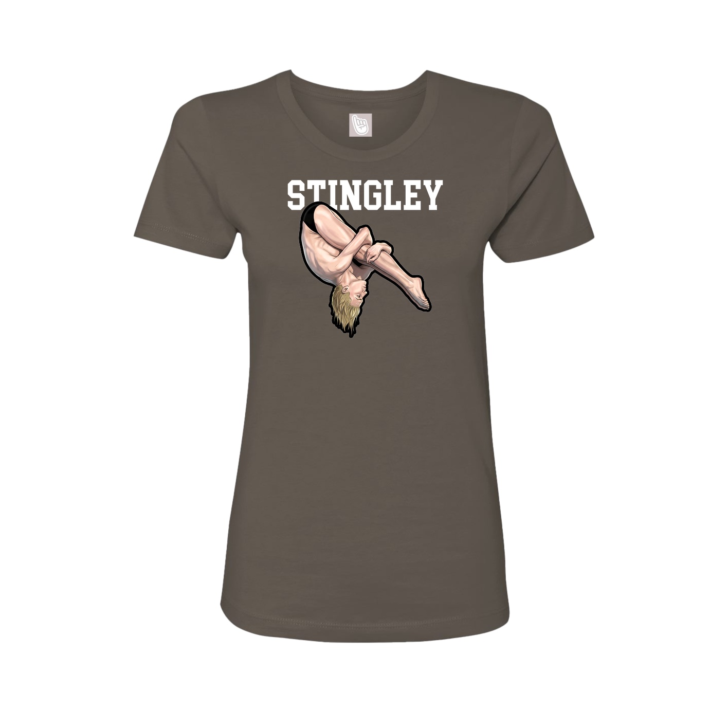 Fitted Women's Tee — Shirsey in Grey