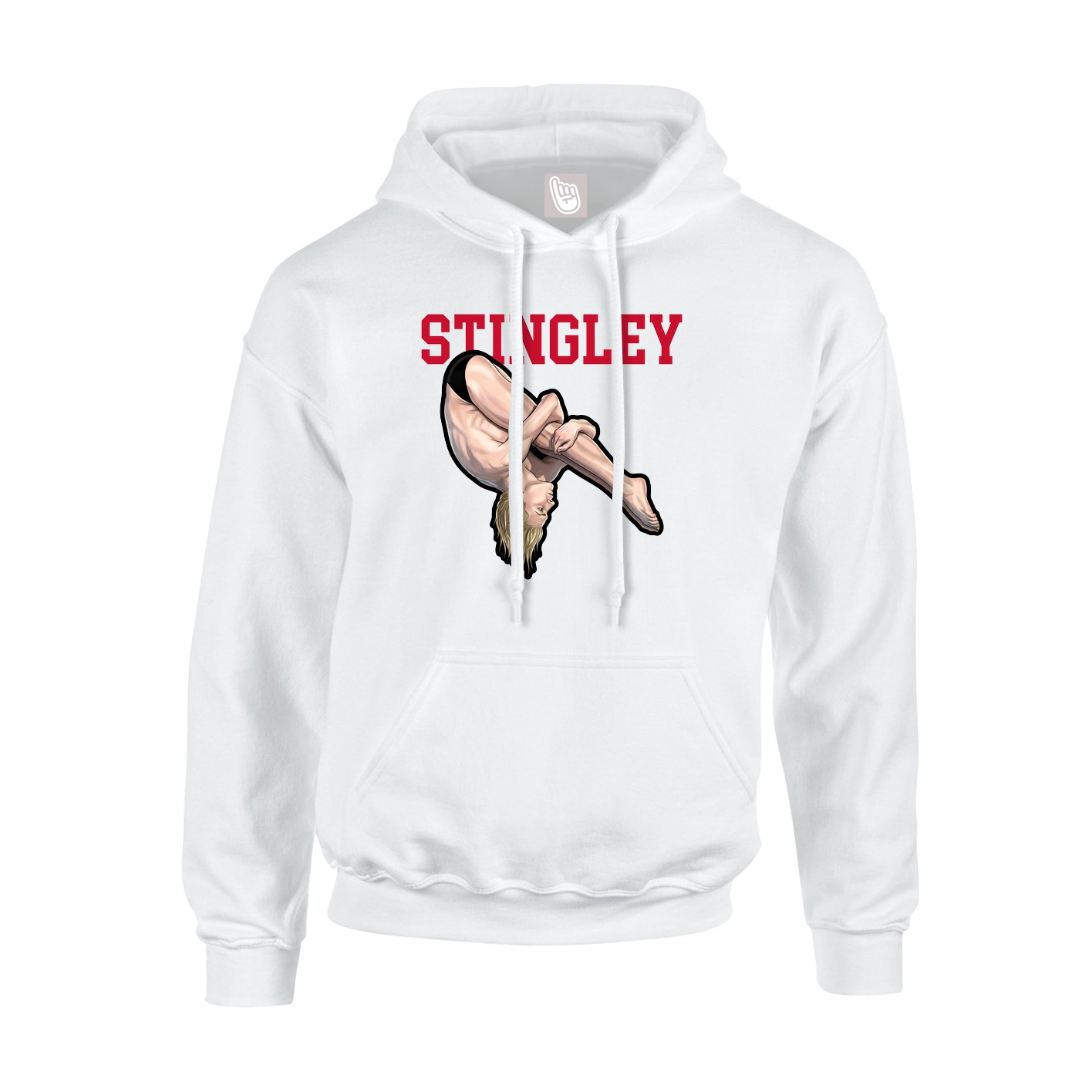 Hoodie — Shirsey in White