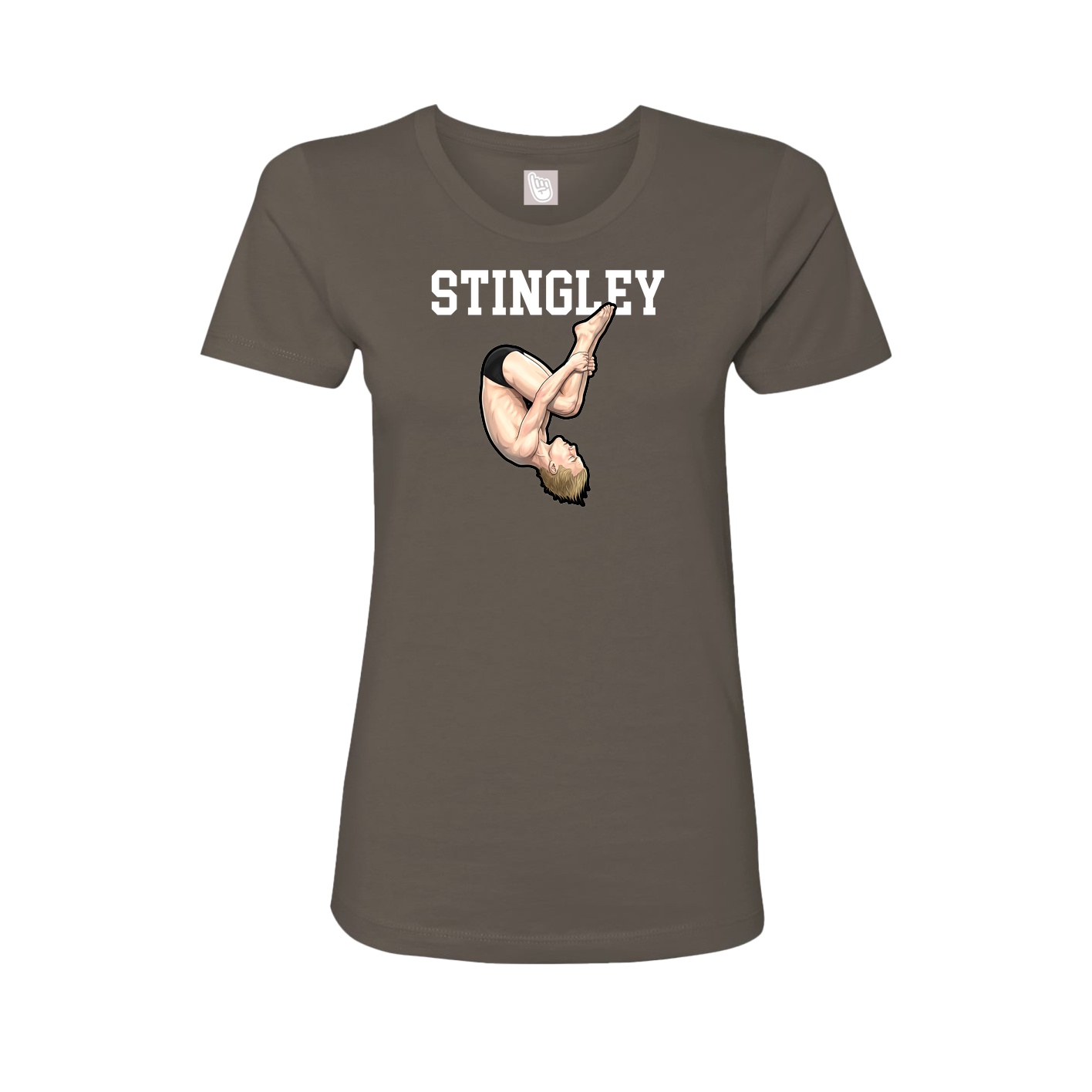 Fitted Women's Tee — Shirsey in Grey