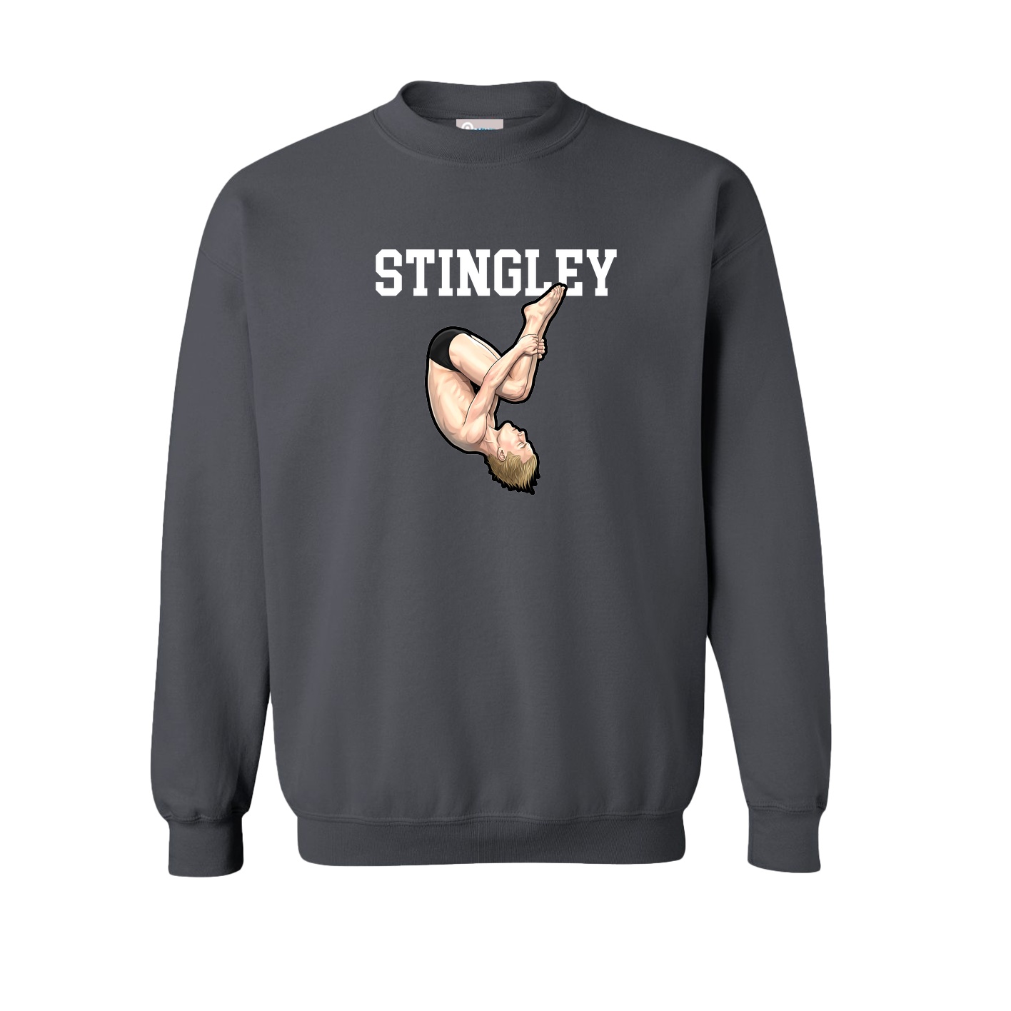 Fleece Crew — Shirsey in Grey