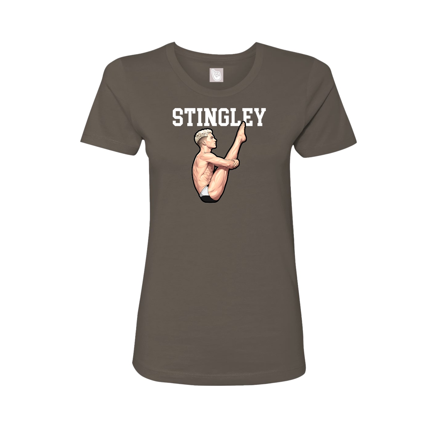 Fitted Women's Tee — Shirsey in Grey