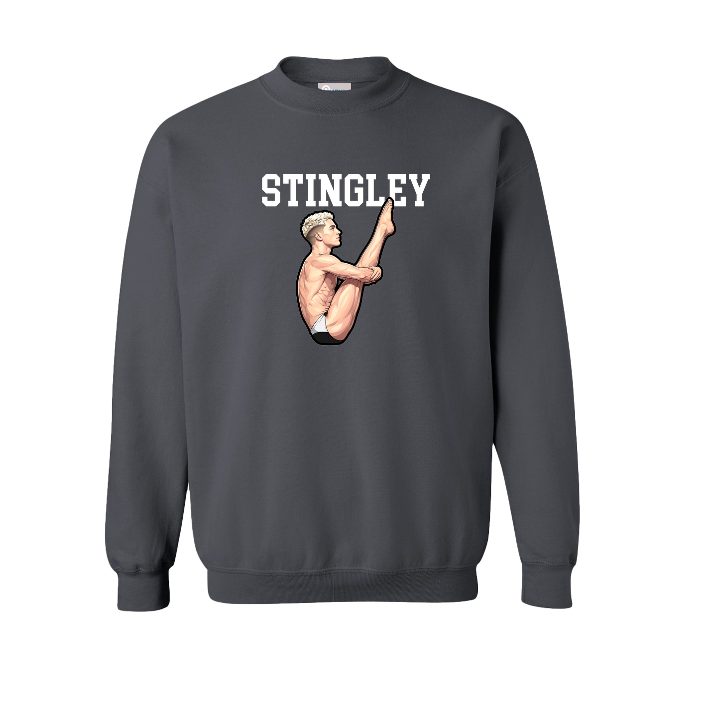 Fleece Crew — Shirsey in Grey