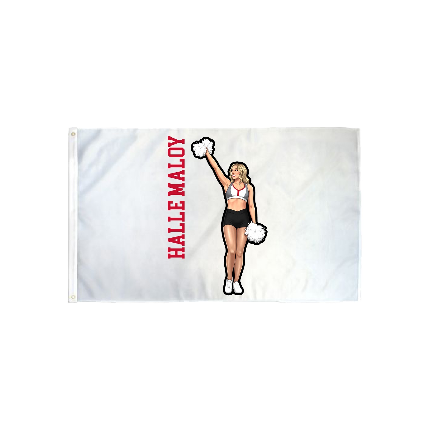 3x5 Flag — Name Vertical in Classic