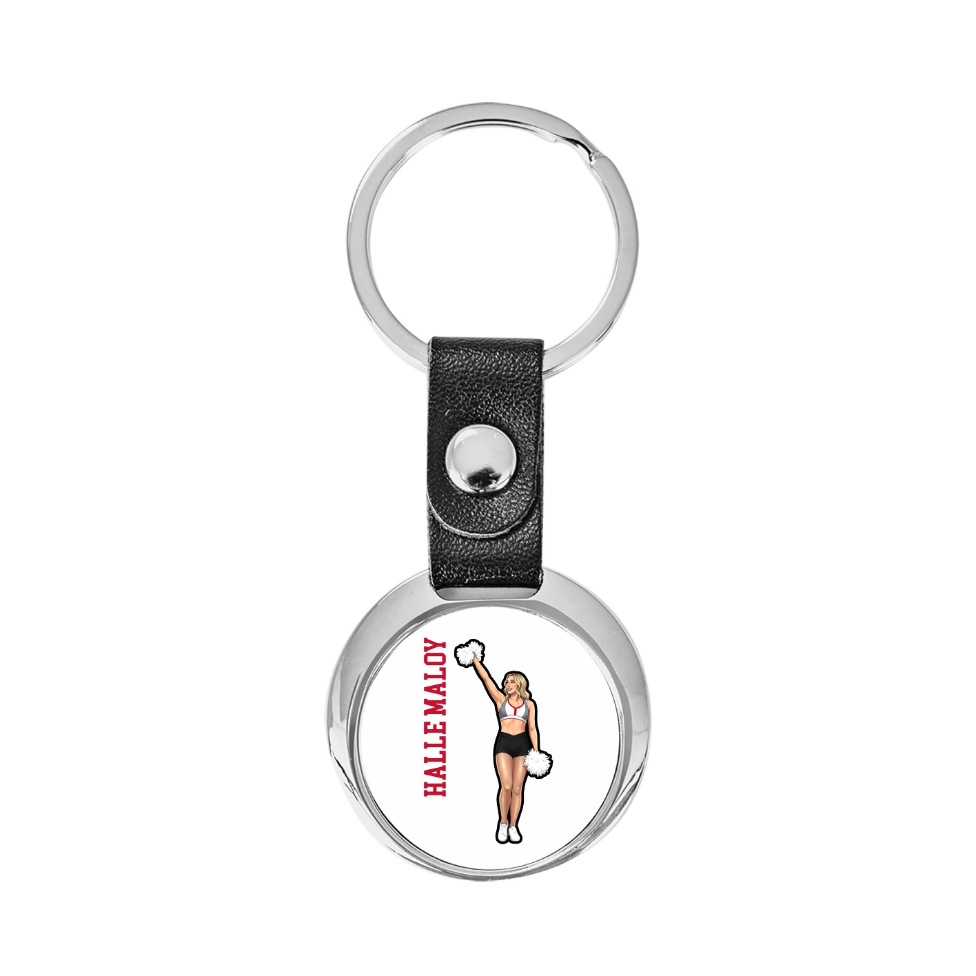 Key Chain — Name Vertical in Classic