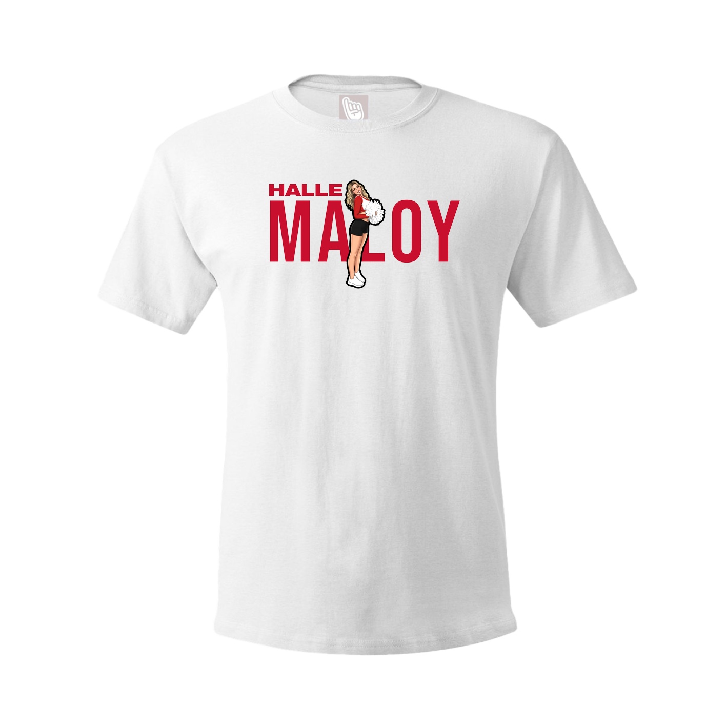 Youth Tee — Player Name in White