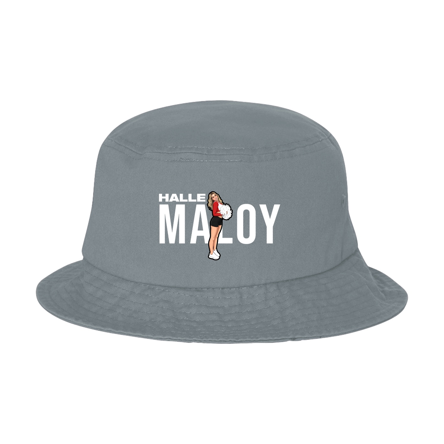 Bucket Cap — Player Name in Grey