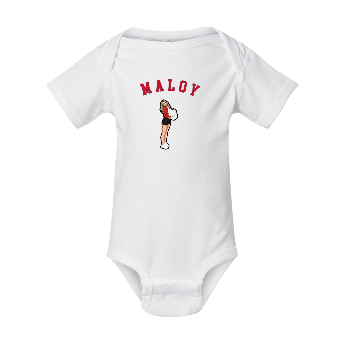 Baby Onesie — Shirsey Arch in White