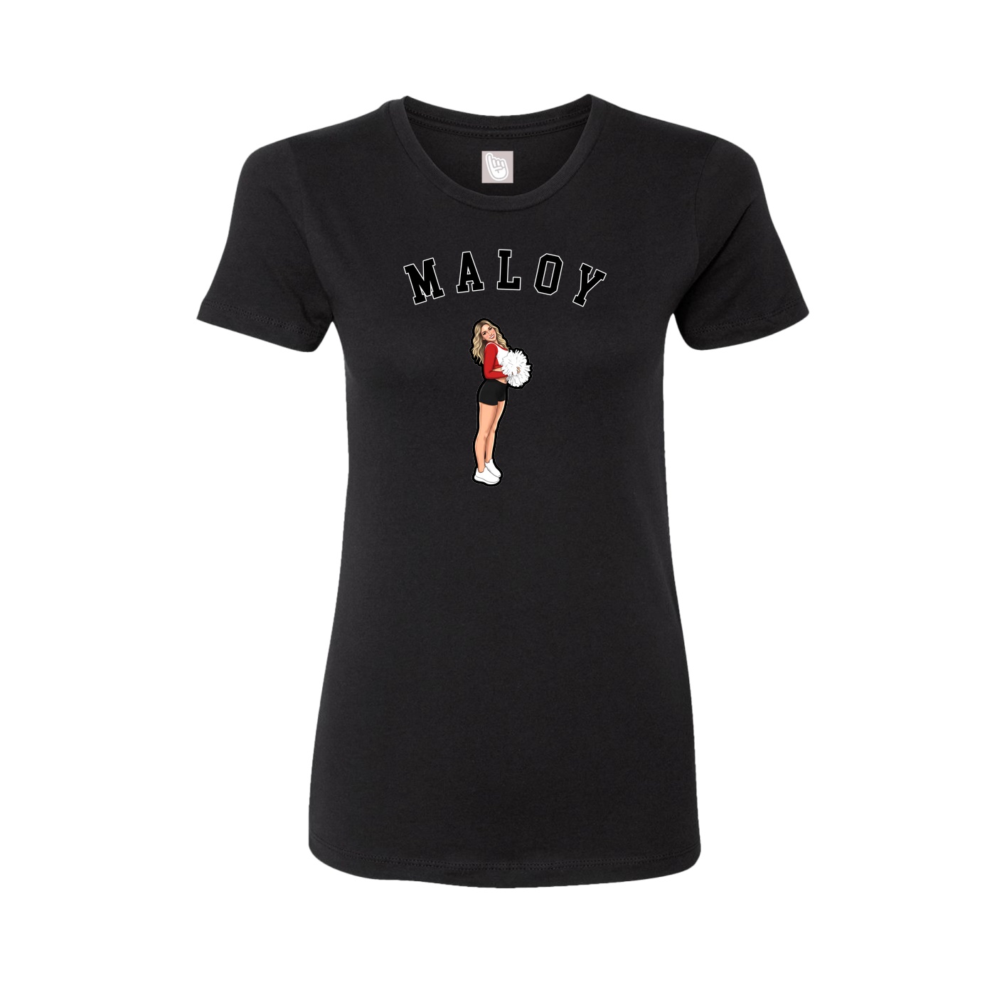Womens Tee — Shirsey Arch in Black