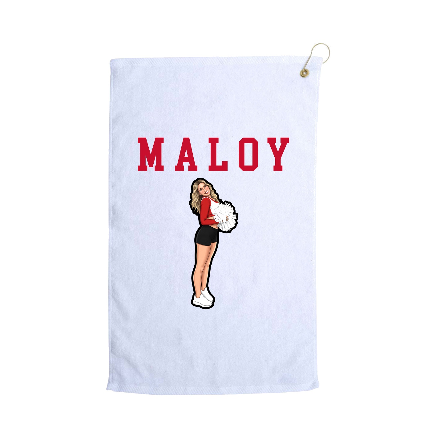 Golf Towel — Shirsey in White