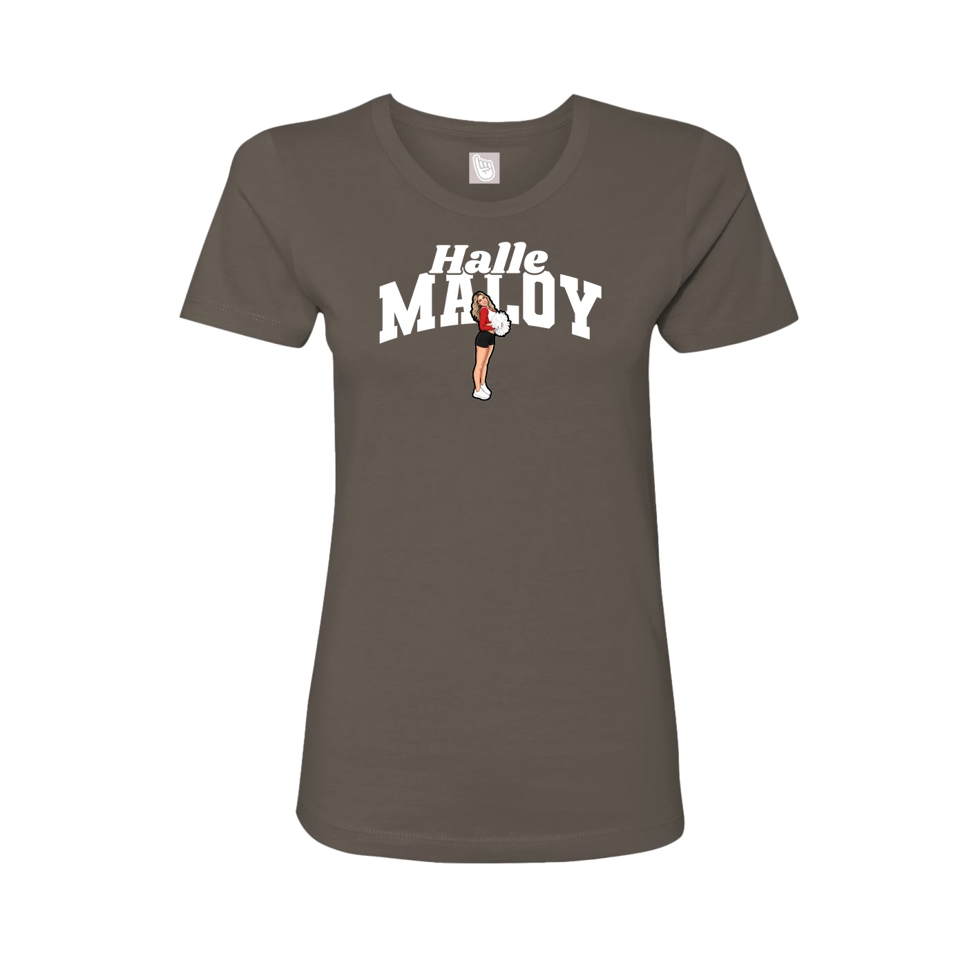 Womens Tee — Signature Arch in Grey