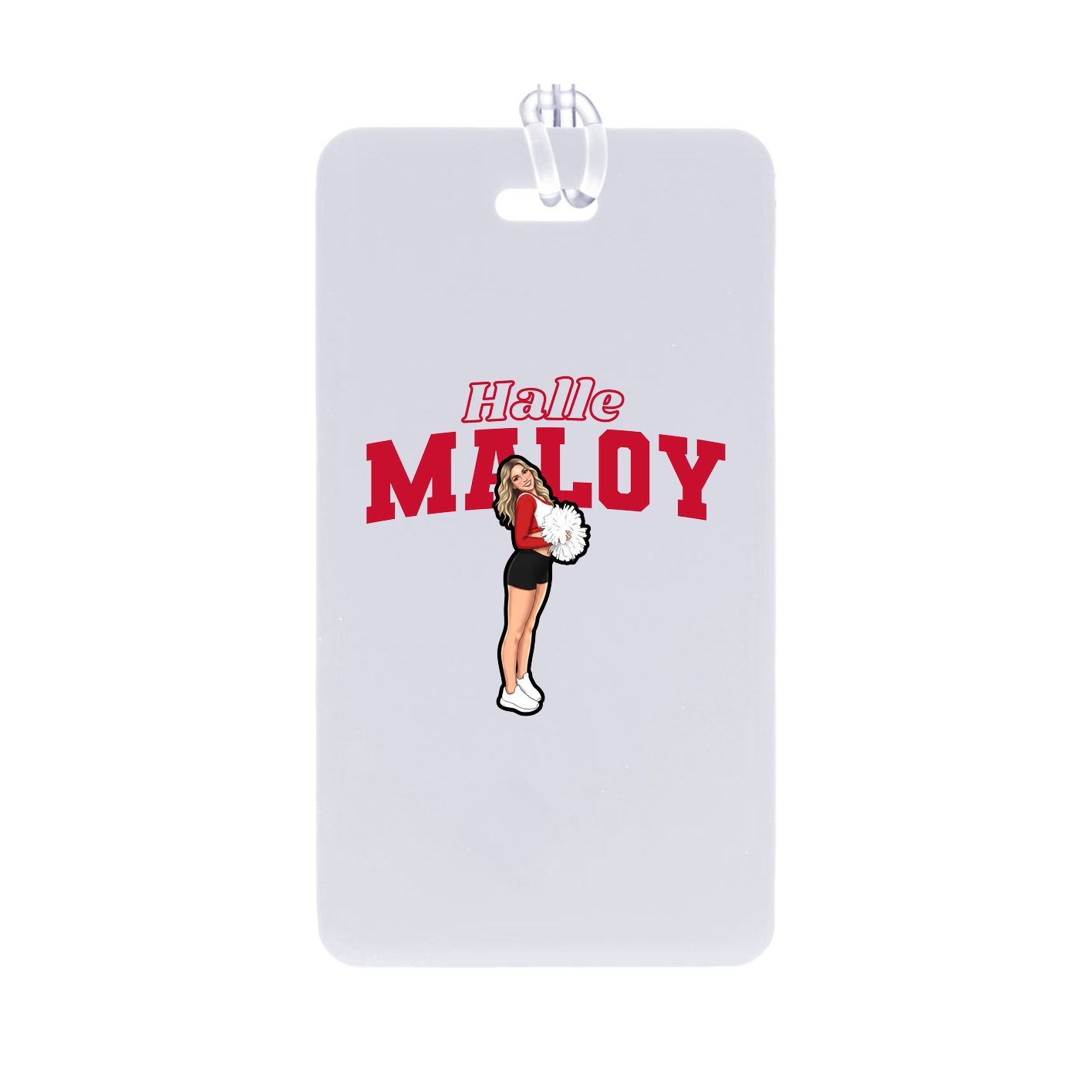 Bag Tag — Name Arch in Classic