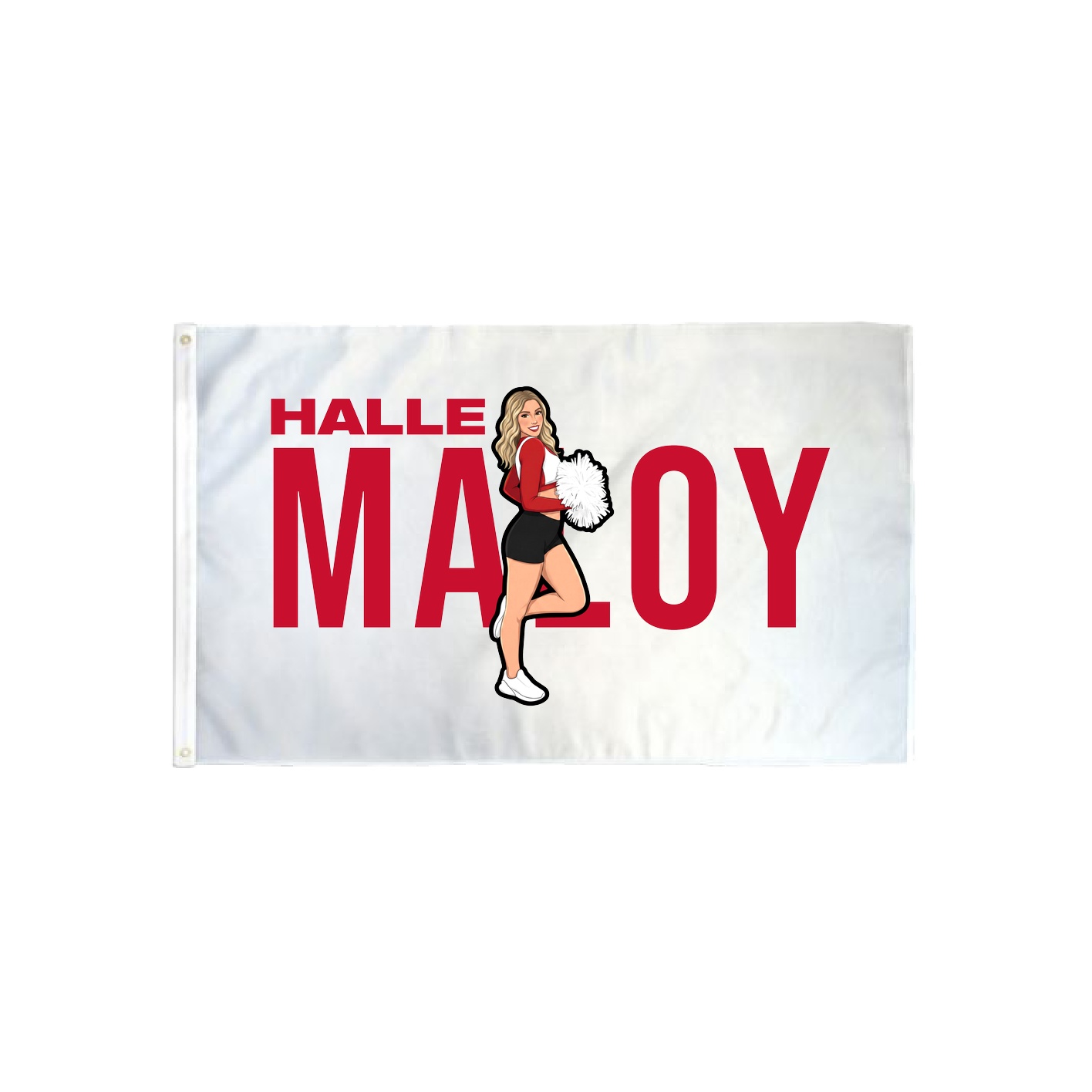 3x5 Flag — Player Name in Classic