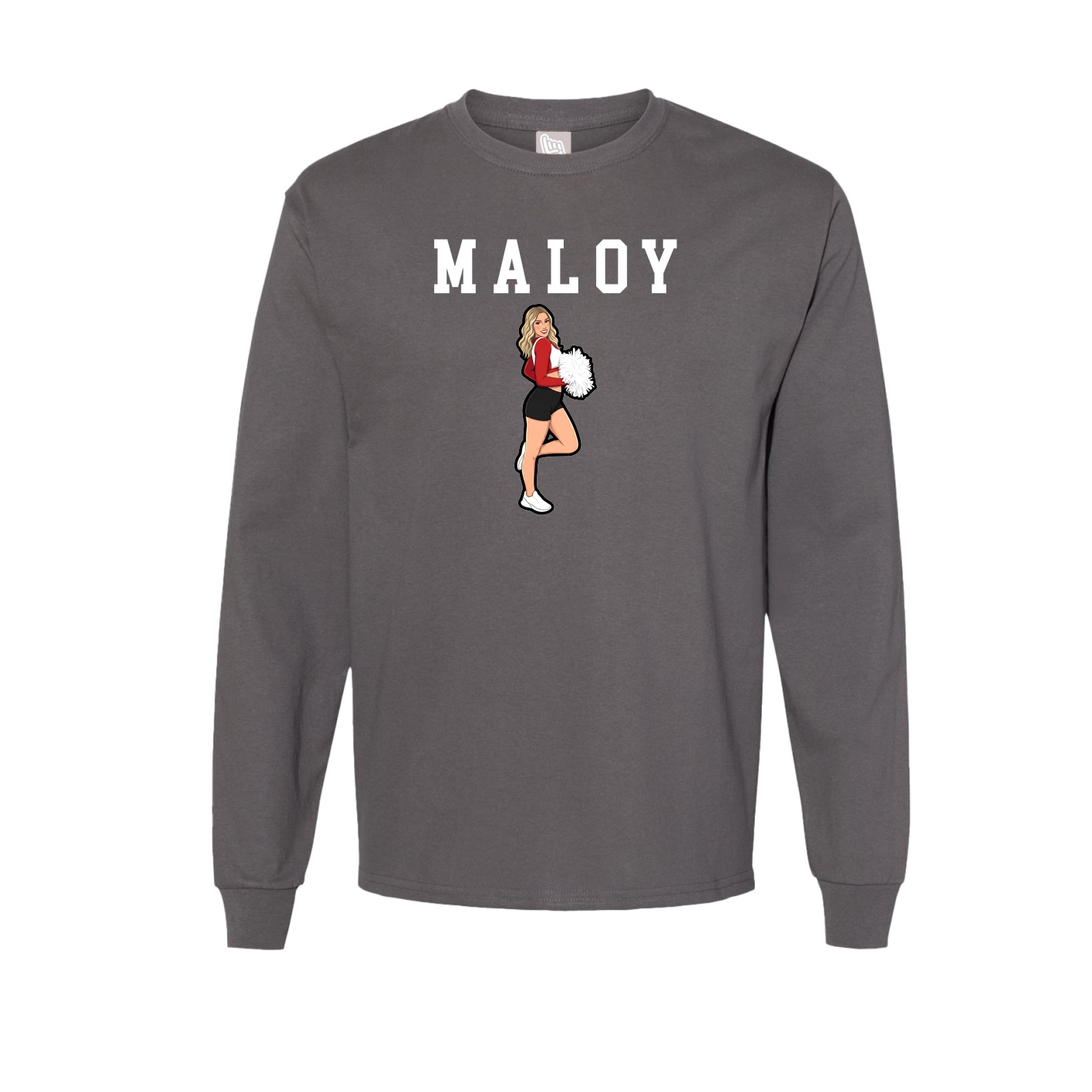Long Sleeve Tee — Shirsey in Grey