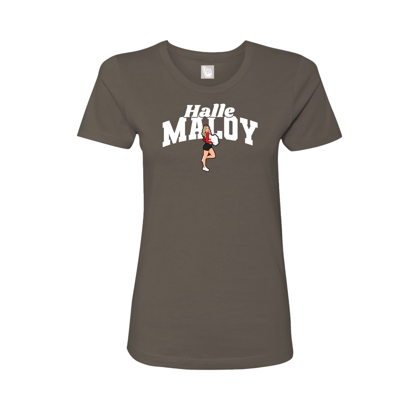 Womens Tee — Signature Arch in Grey