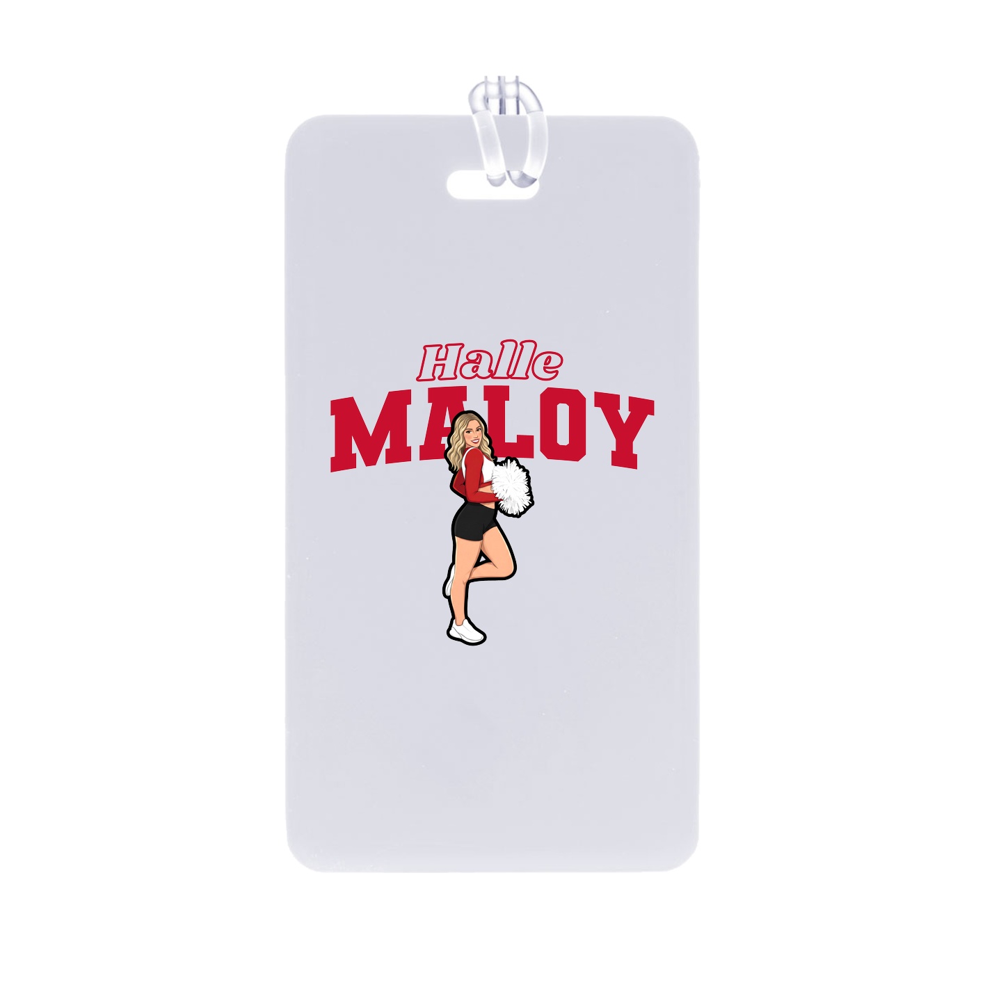 Bag Tag — Name Arch in Classic