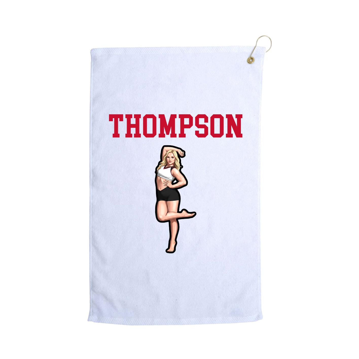 Golf Towel — Shirsey in White