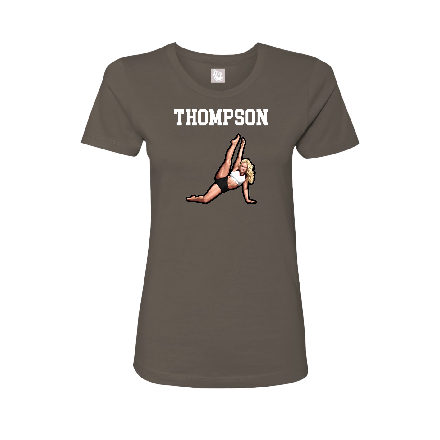 Fitted Women's Tee — Shirsey in Grey
