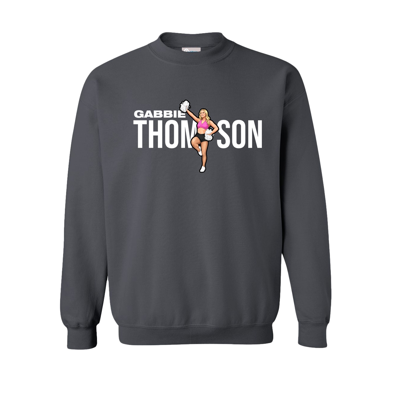 Fleece Crew — Player Name in Grey