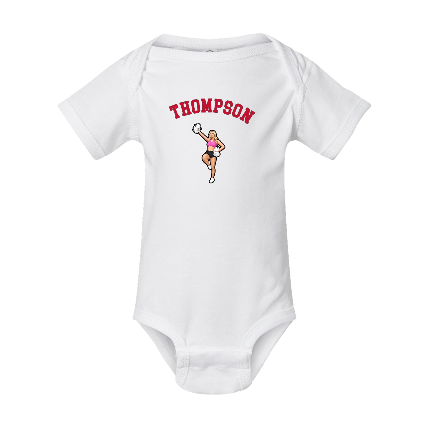 Baby Onesie — Shirsey Arch in White