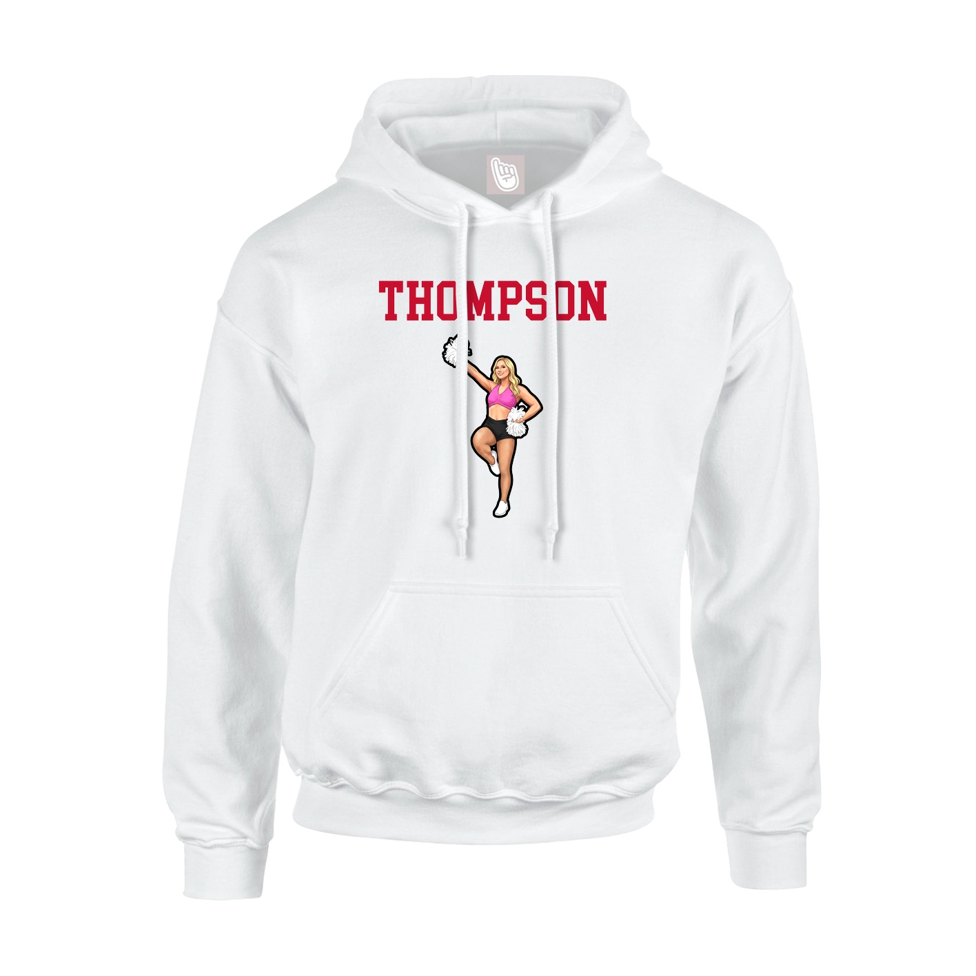 Youth Hoodie — Shirsey in White