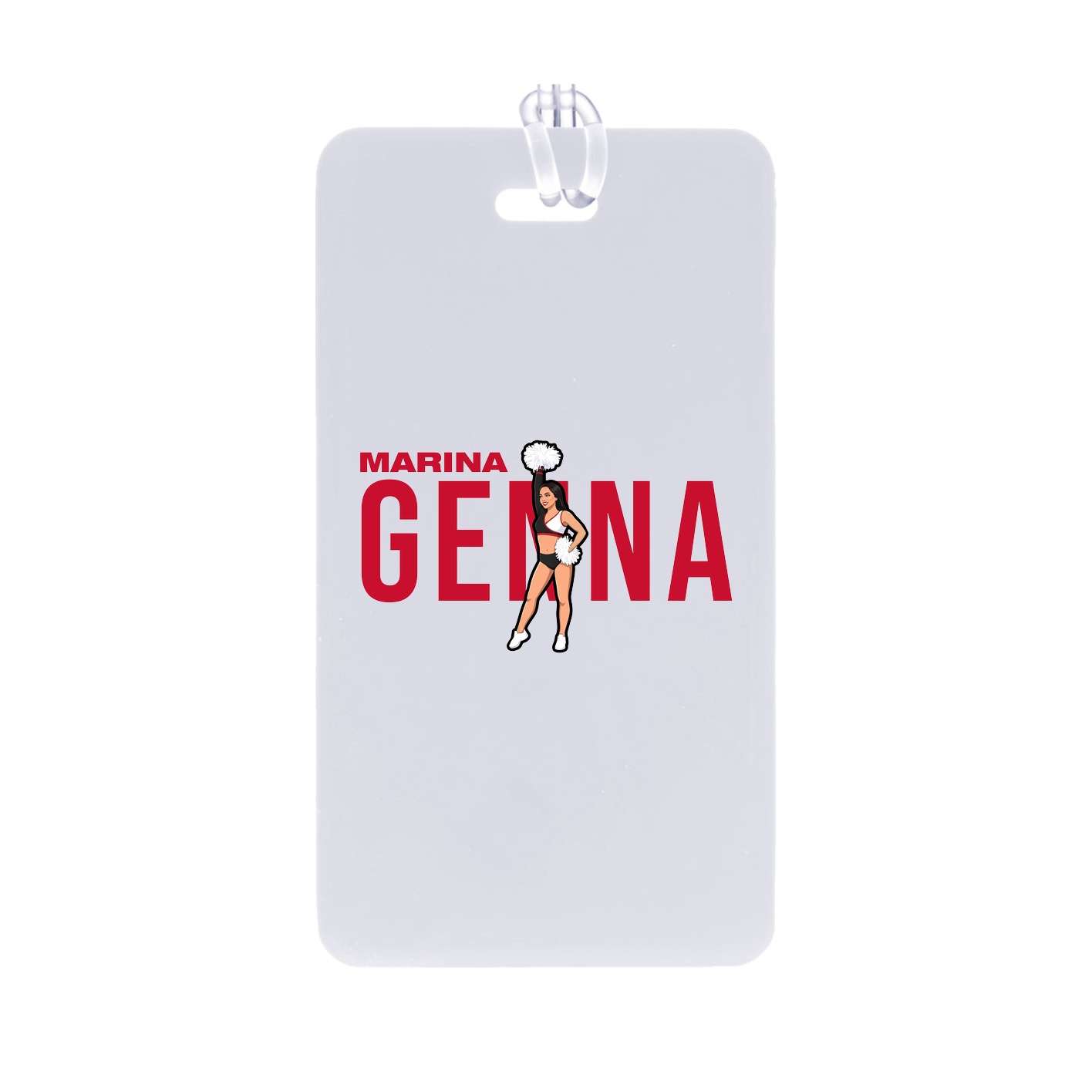 Bag Tag — Player Name in Classic