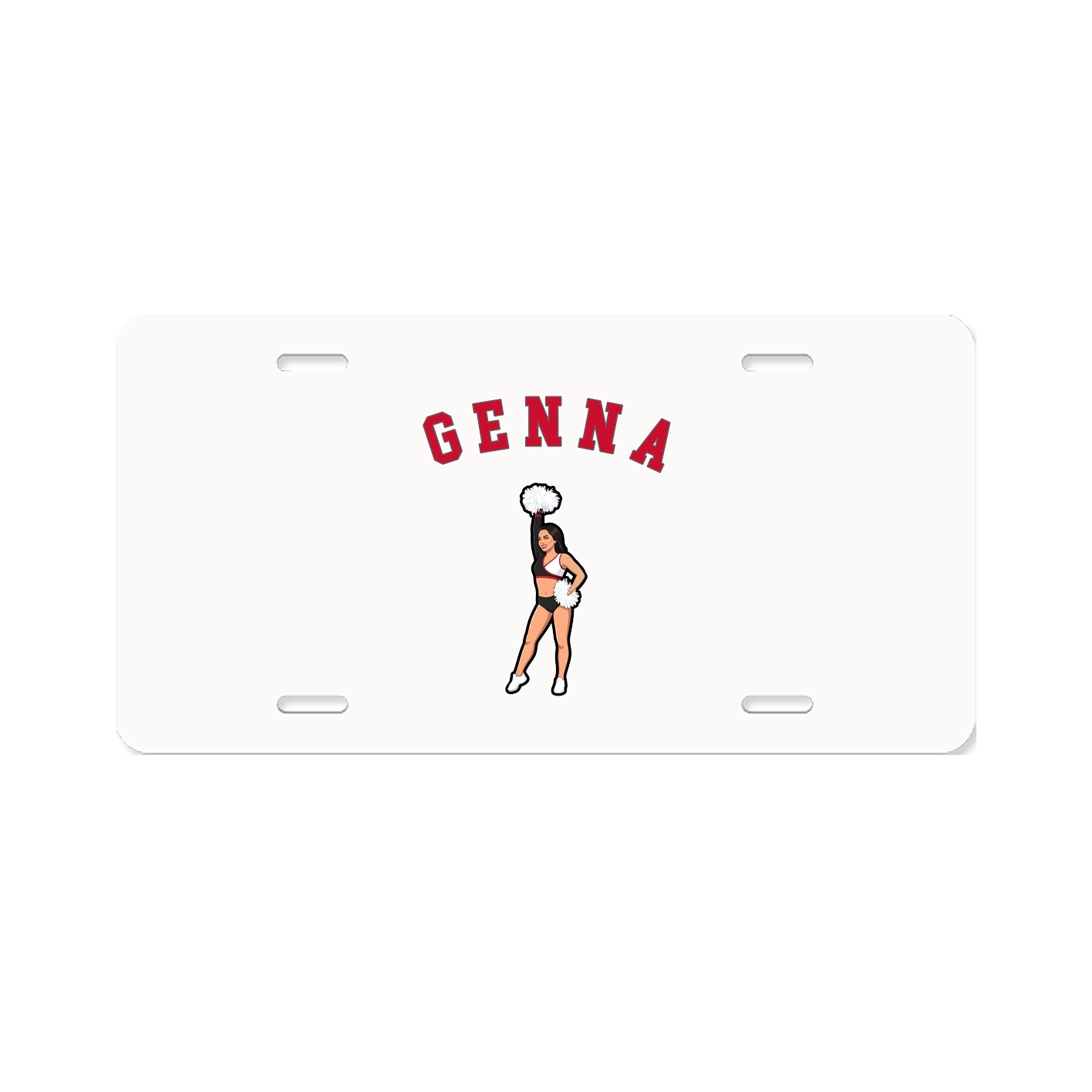 License Plate — Shirsey Arch in Classic