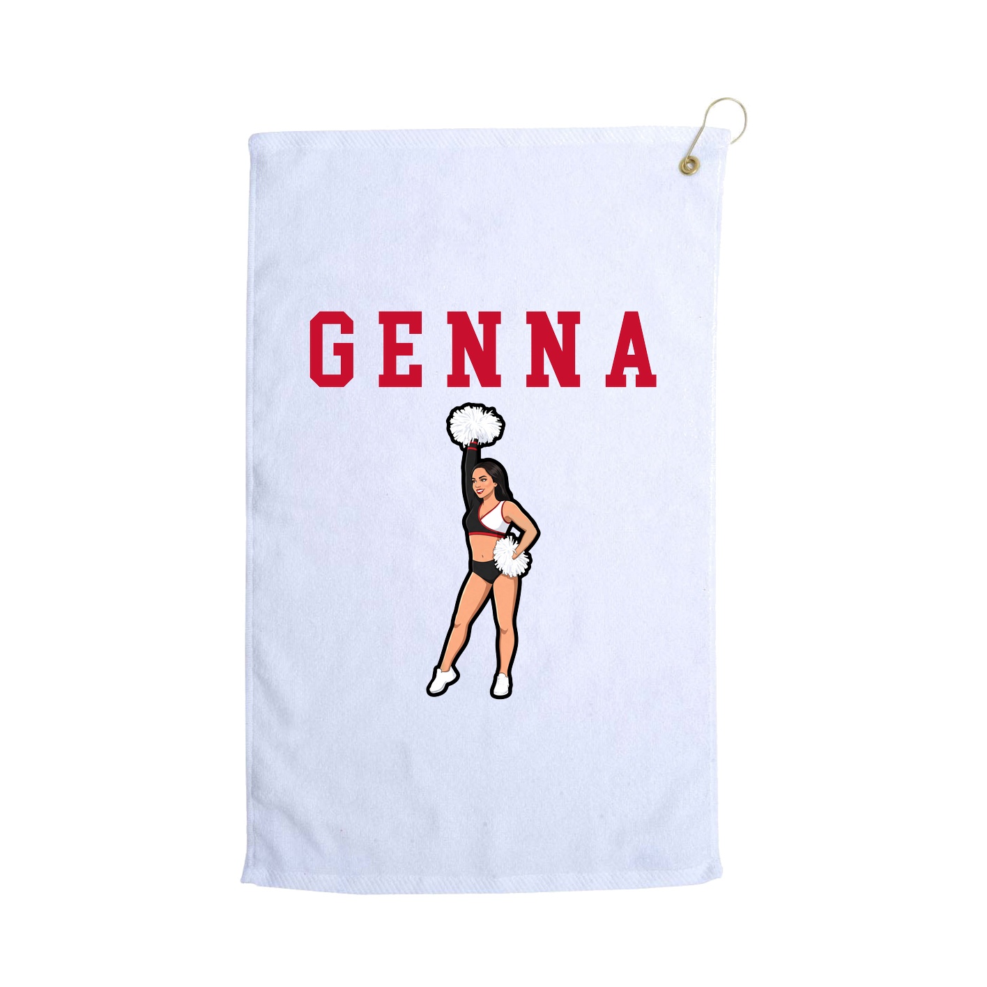 Golf Towel — Shirsey in White